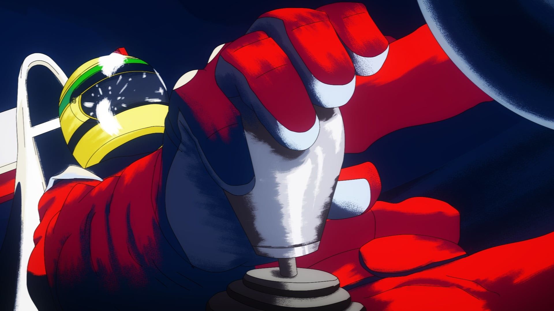 Pilota F1 casco giallo, 1920x1080 Full HD, Laptop