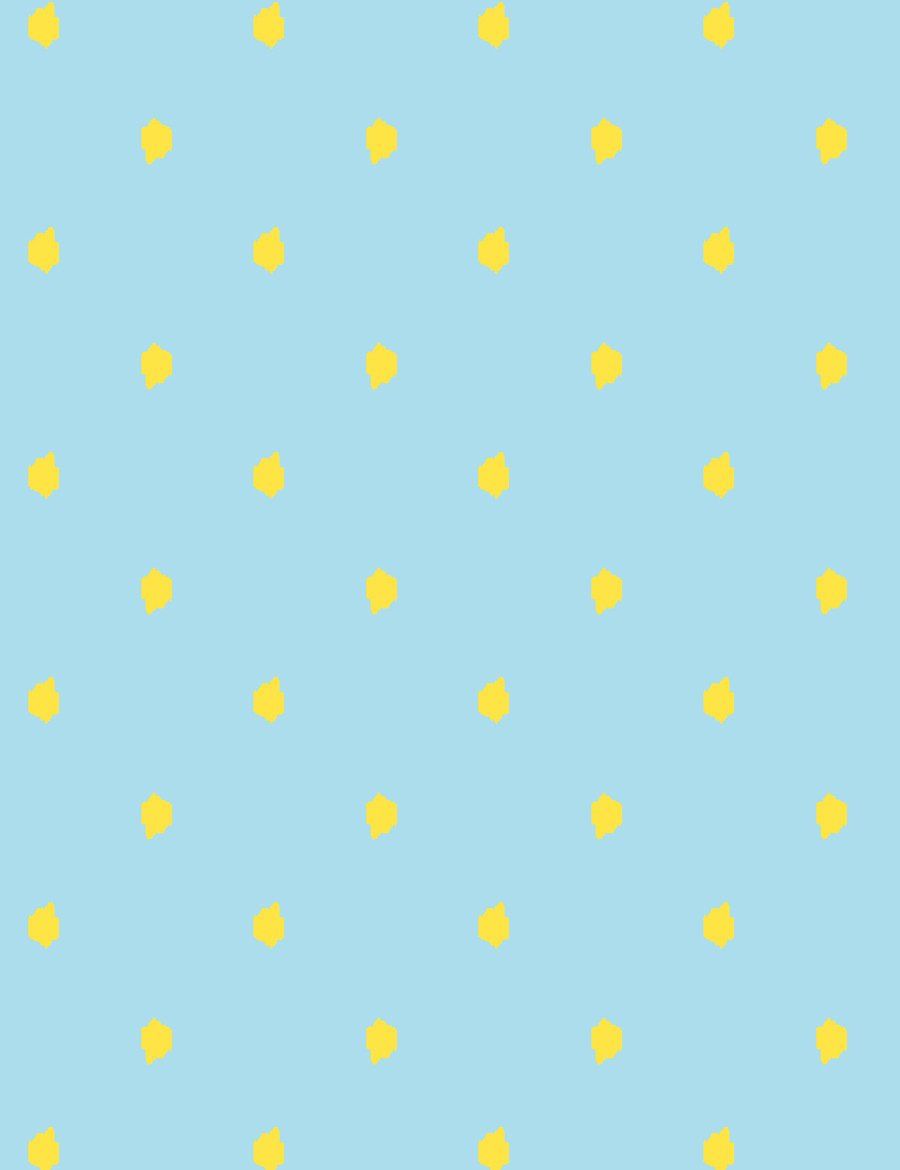 Pois gialli su azzurro, 900x1170 Full HD Verticale, iPhone