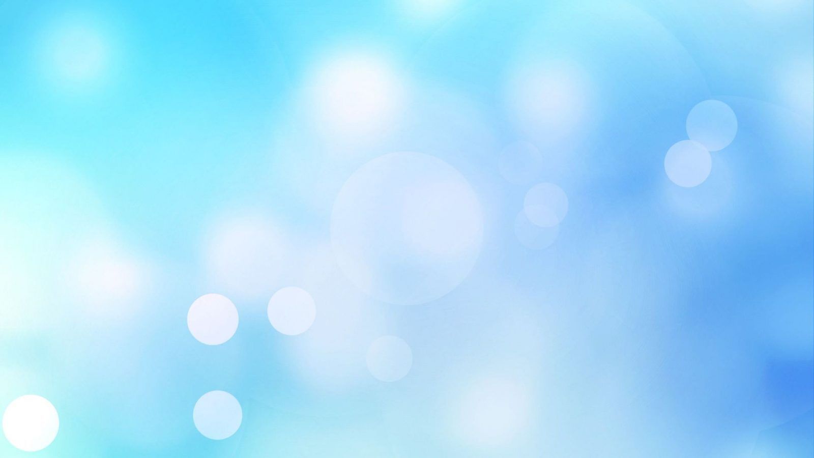 Sfondo astratto bokeh azzurro, 1600x900 HD Ready, Laptop