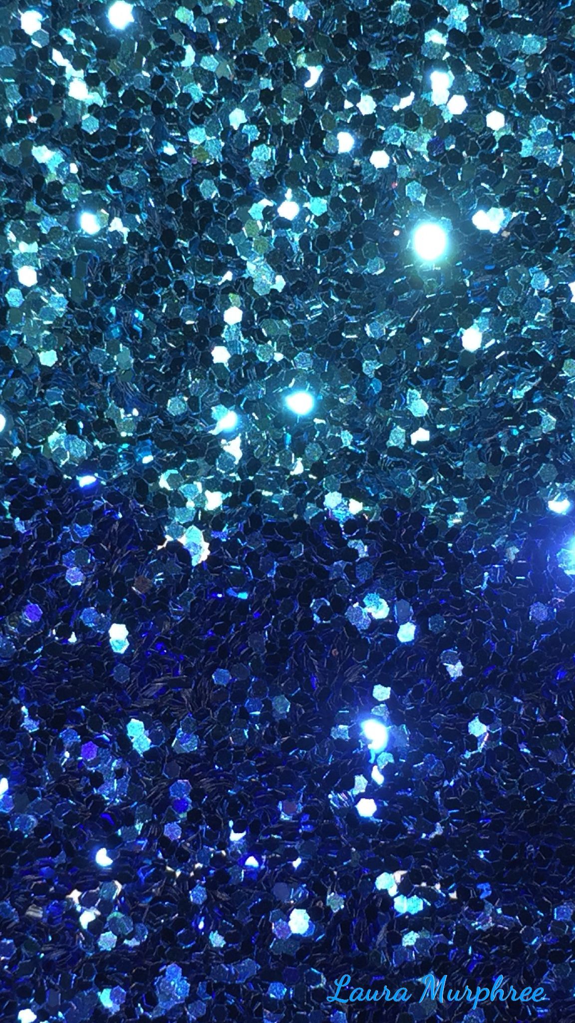 Glitter blu scintillante, 1152x2048 Verticale, Xiaomi