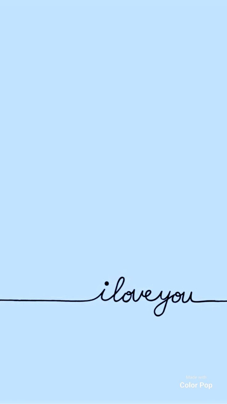 scritta i love you azzurra, 736x1311 Verticale, POCO