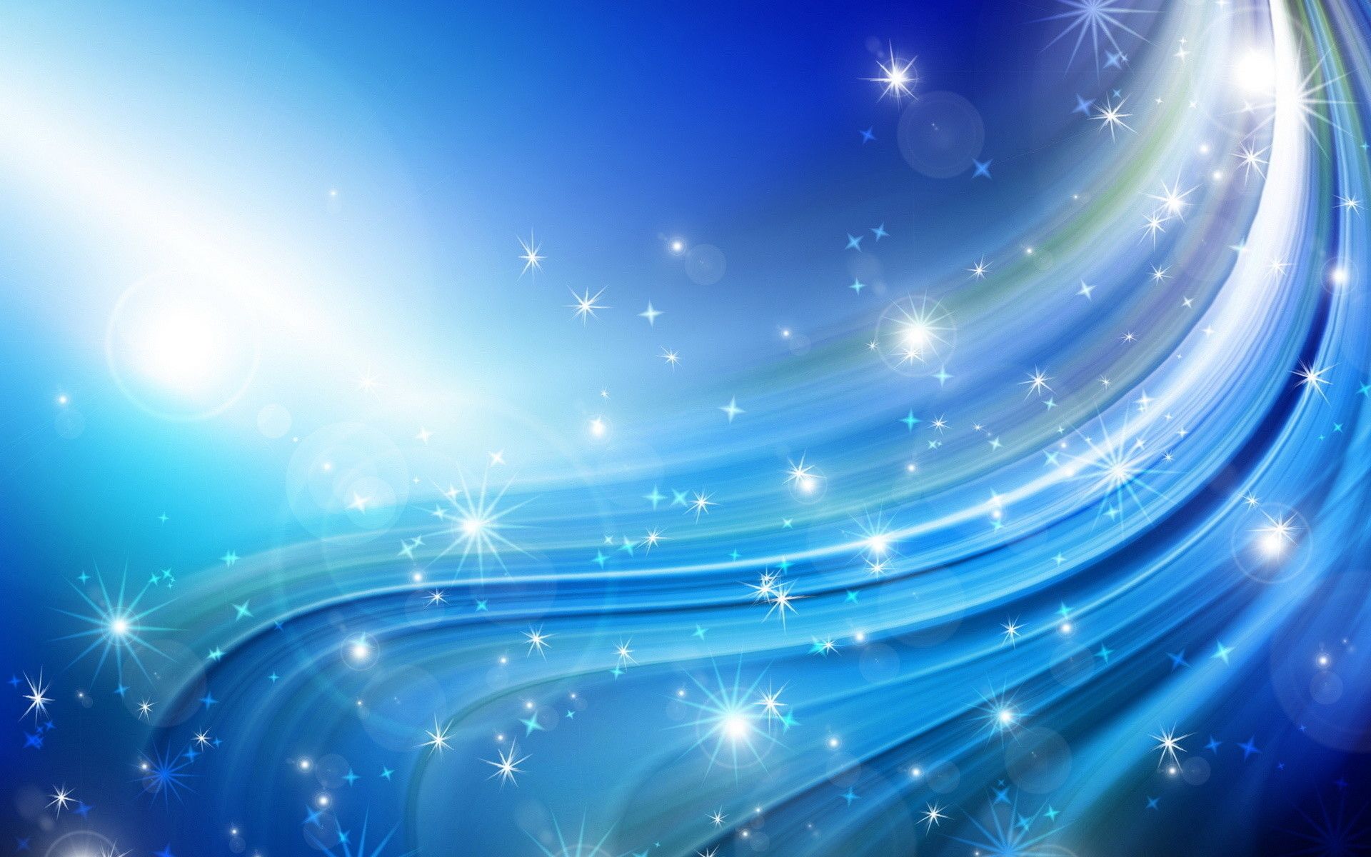 Onda astratta blu scintillante, 1920x1200 Full HD+, Desktop