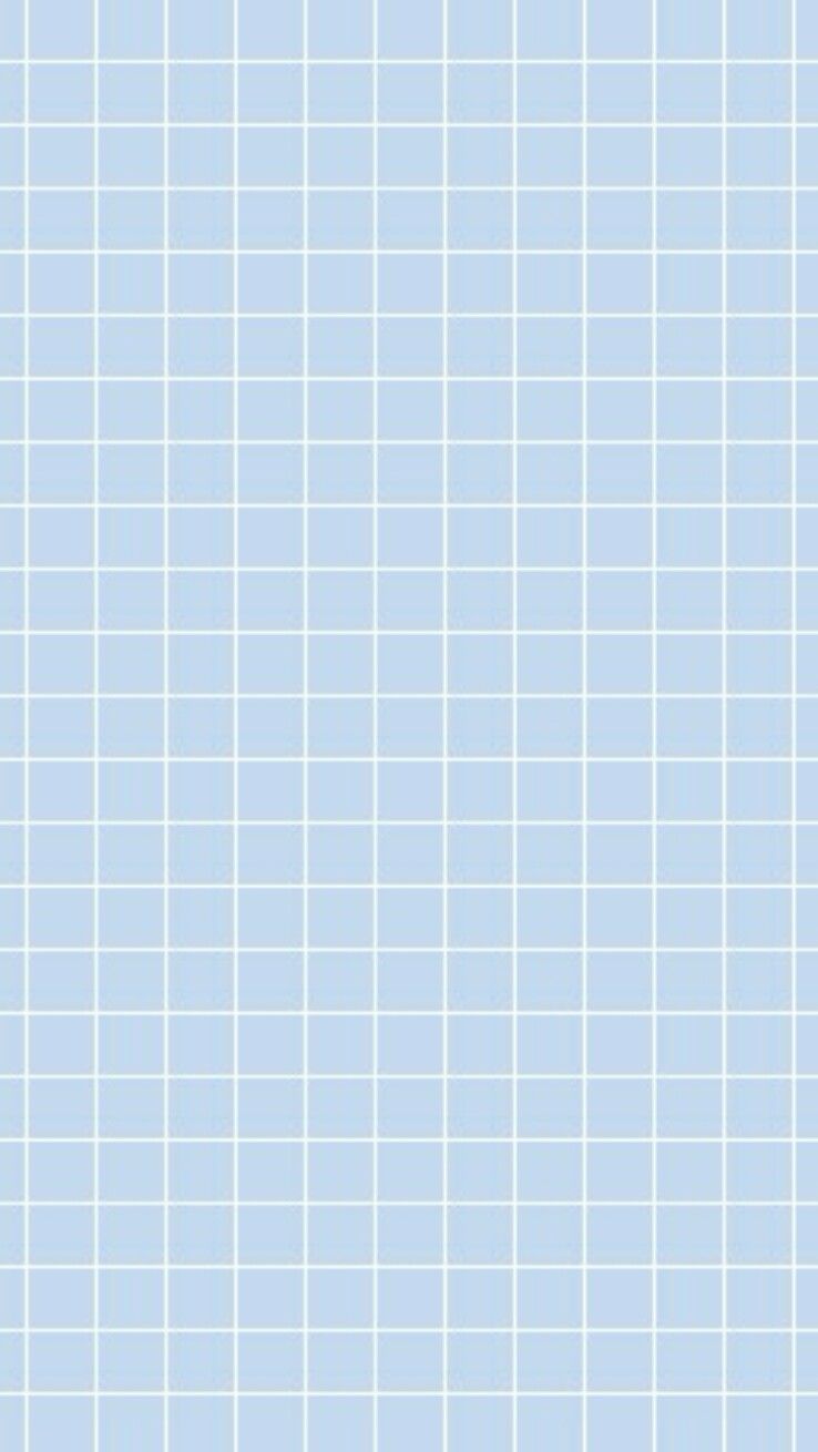 Griglia azzurro polvere minimal, 738x1310 Full HD Verticale, Smartphone