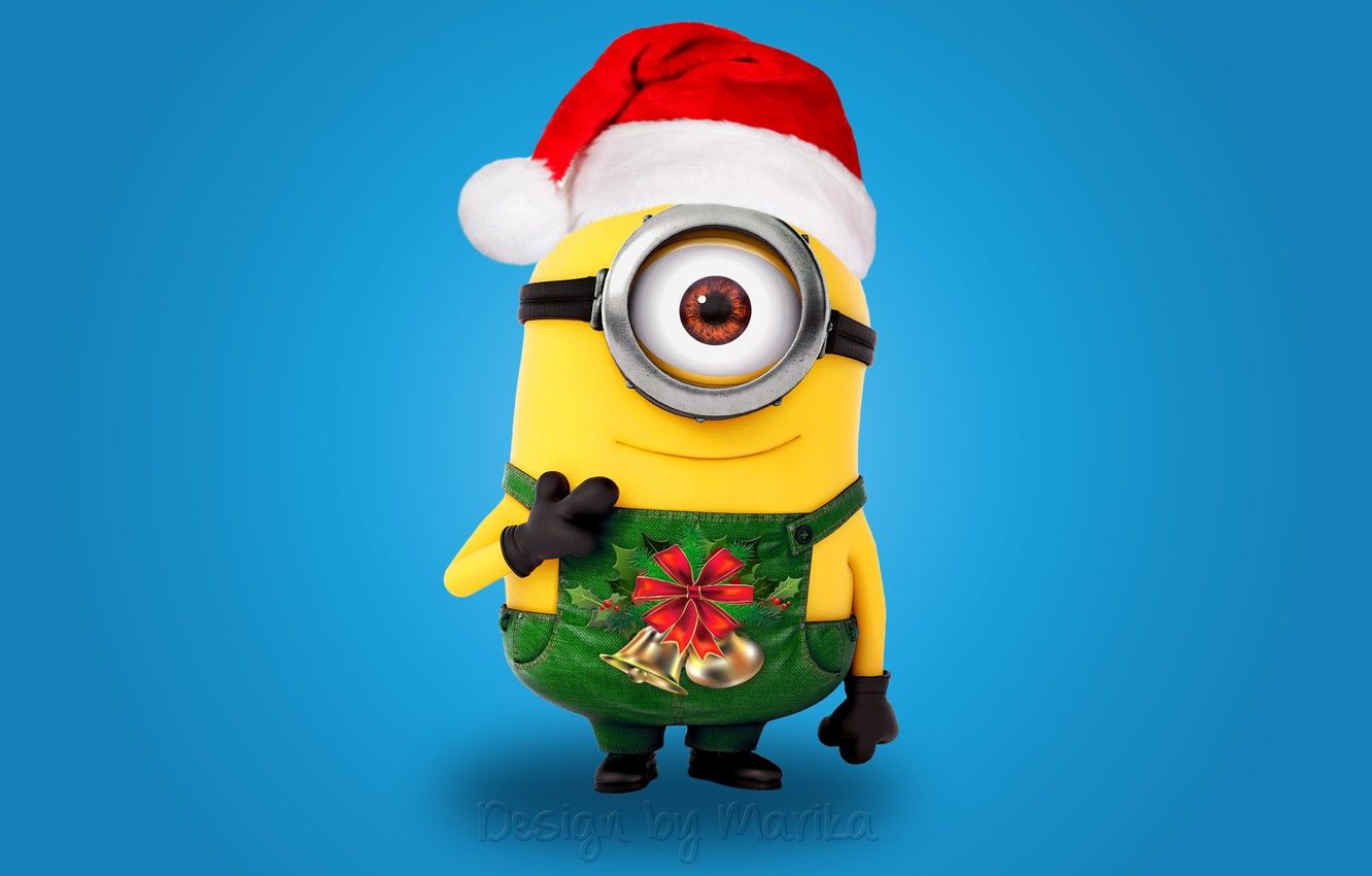 Minion con cappello Babbo Natale, 1332x850 HD, ROG Asus Laptop