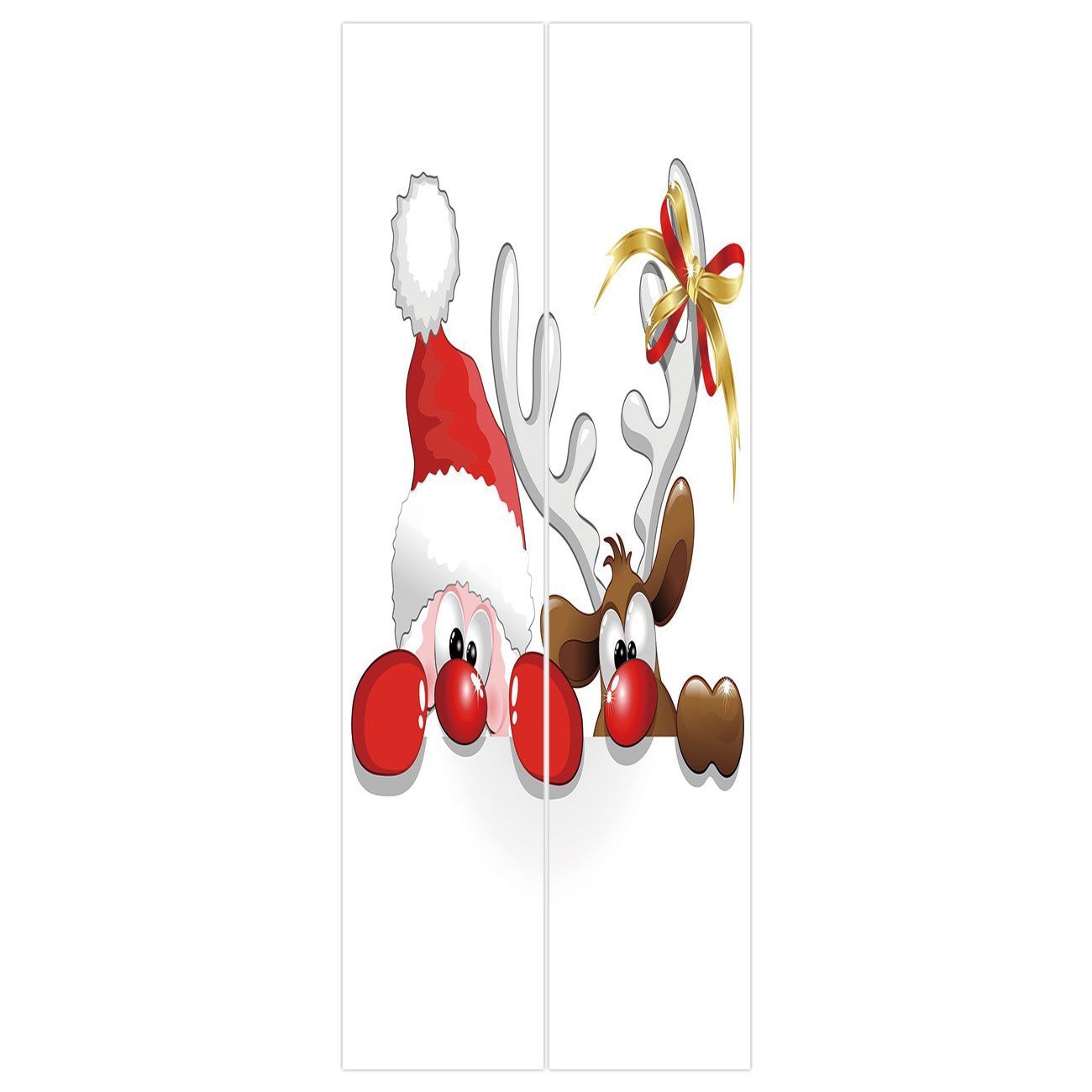 Cappello Babbo Natale e renna, 1300x1300 720p, Laptop