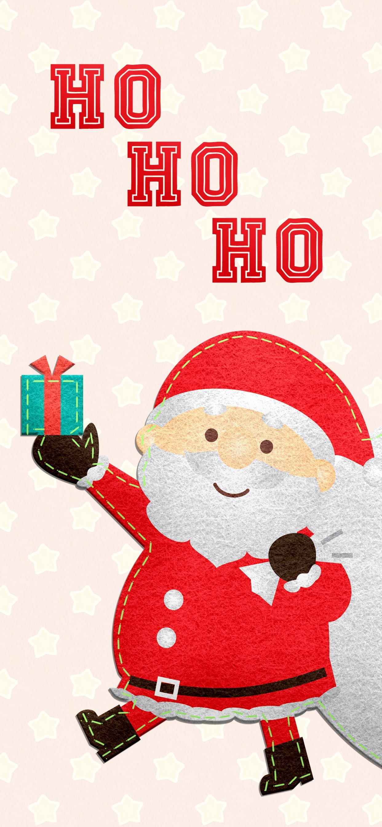 Babbo Natale con Coca Cola frigo, 1028x1920 Full HD Verticale, iPhone