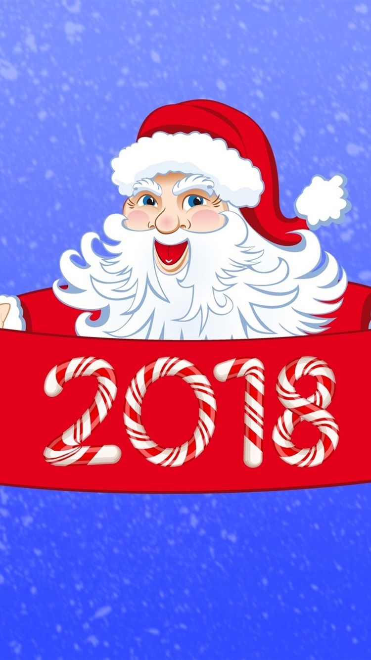 Babbo Natale vintage sfondo rosso, 1800x2217 Verticale, iPhone Plus