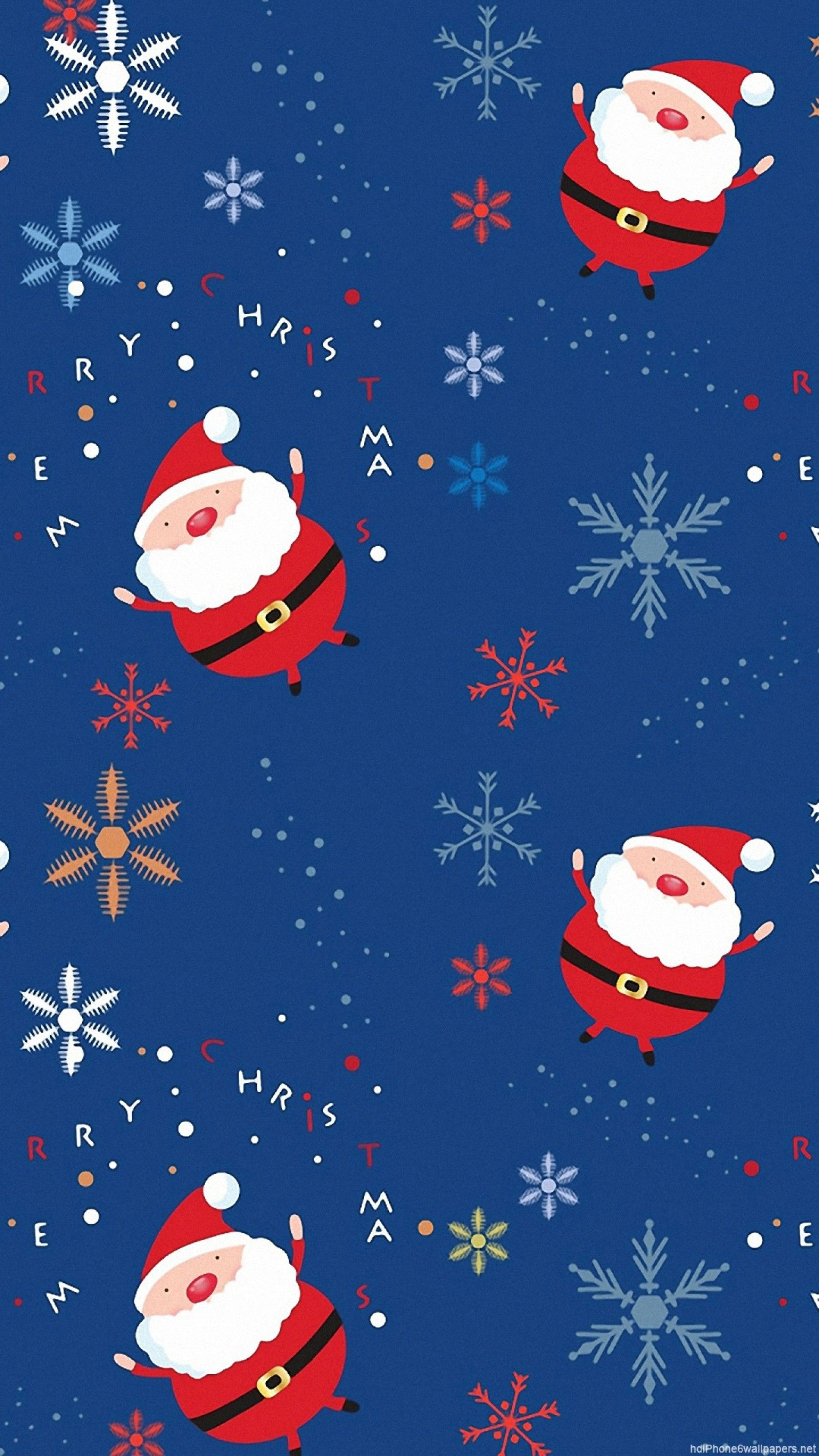 Babbo Natale slitta renne, 1080x1920 Full HD Verticale, iPhone