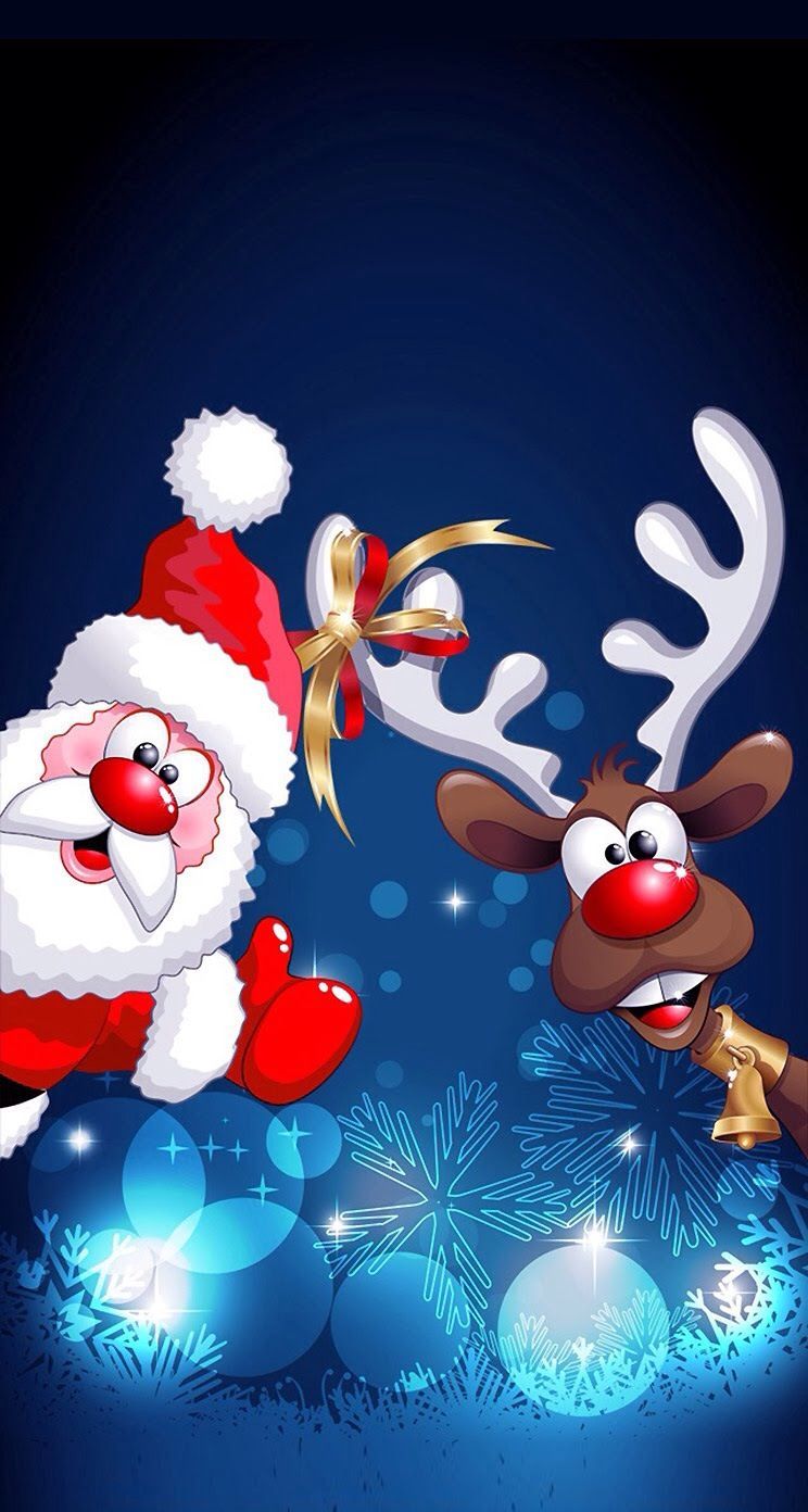 Babbo Natale nel comignolo, 1242x2688 Full HD Verticale, iPhone Air