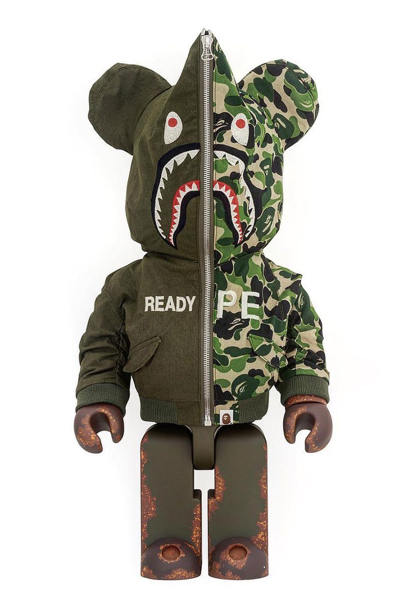 Bearbrick BAPE camo verde, 800x1199 Verticale, Xiaomi