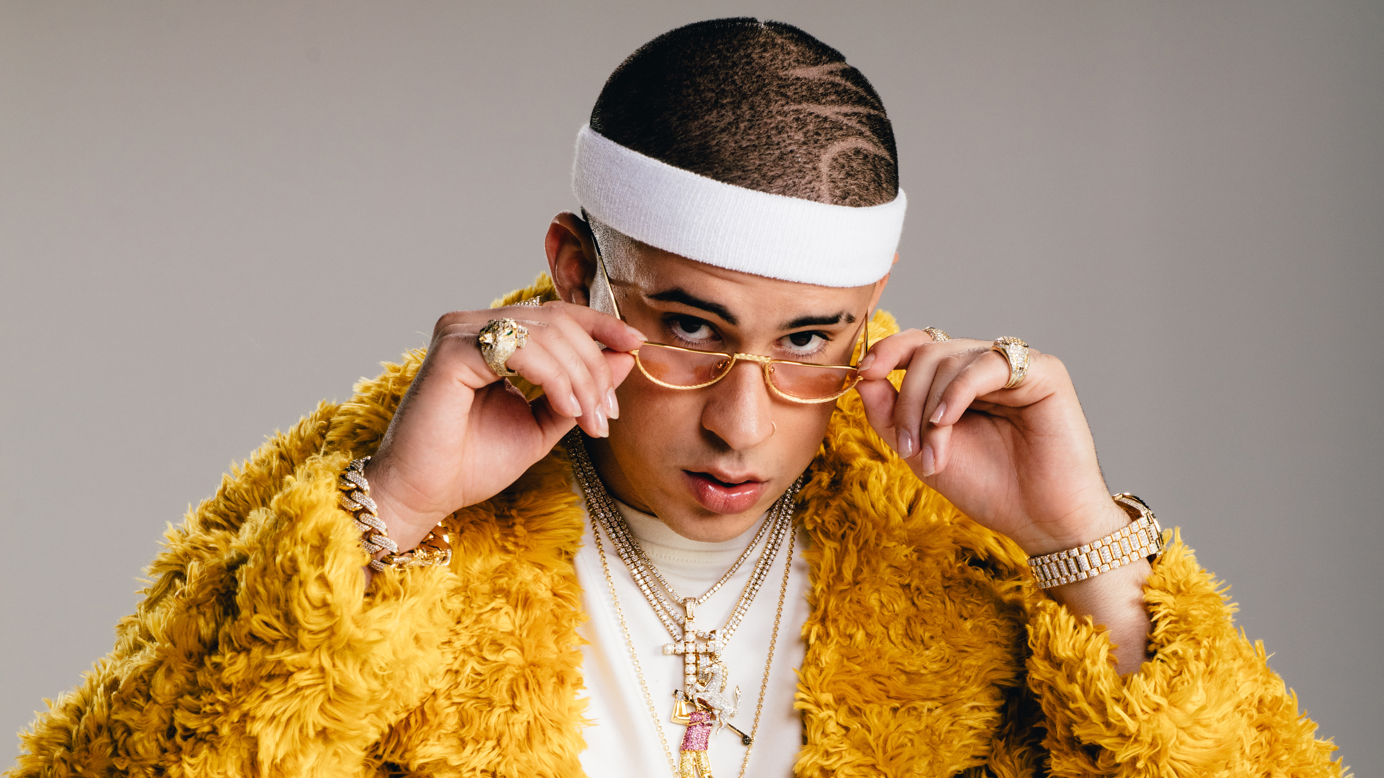 Bad Bunny giacca gialla, 5792x3258 UHD, PC 4K