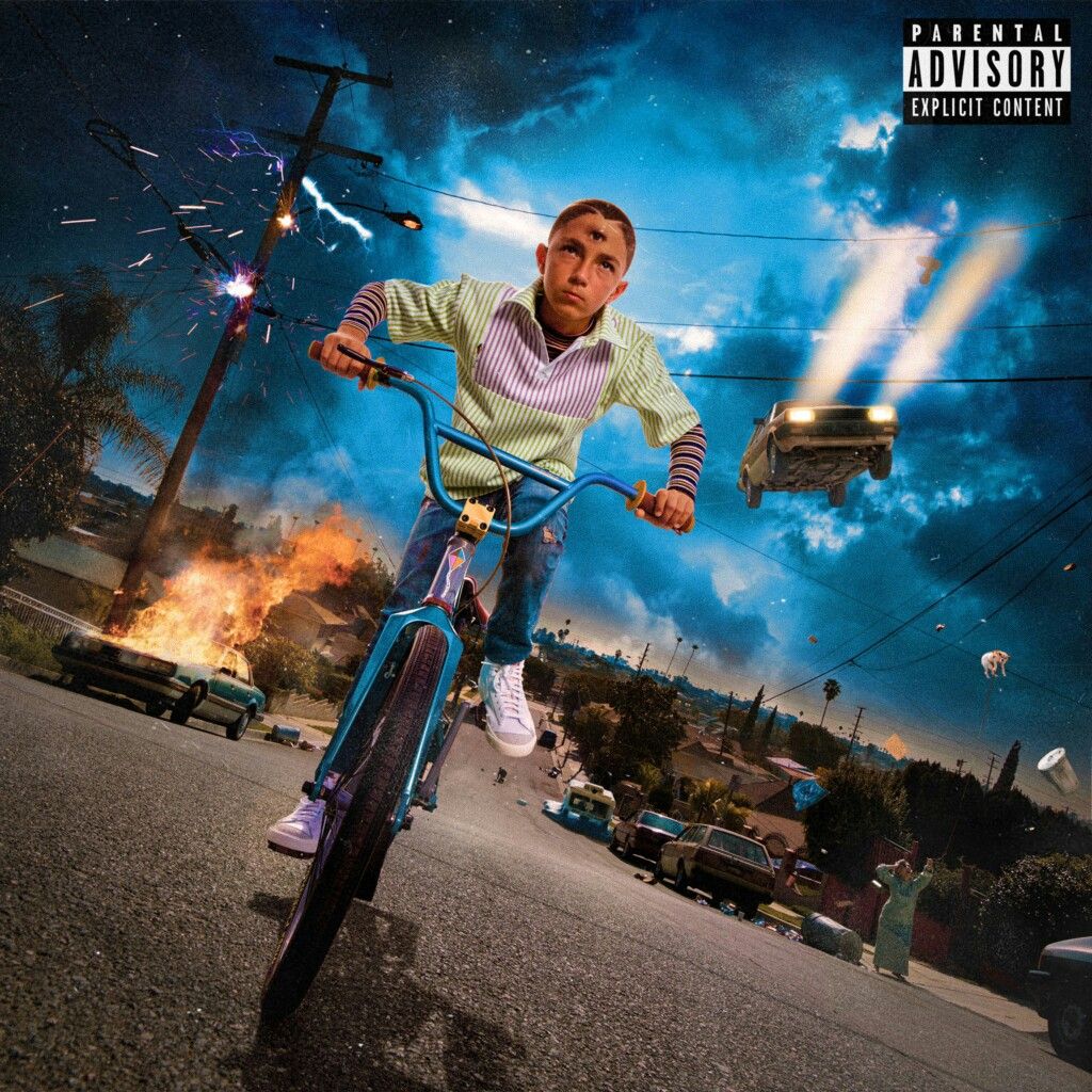Bad Bunny copertina album bici, 1024x1024 HD, iMac