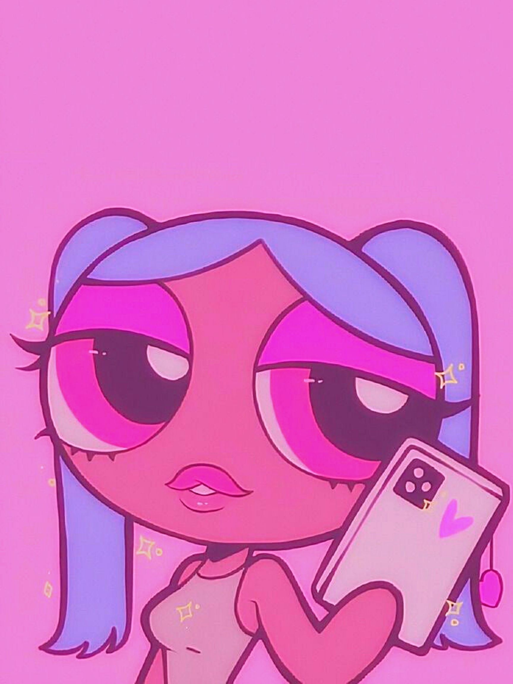 Powerpuff Girl stile baddie, 1728x2304 Verticale, OnePlus