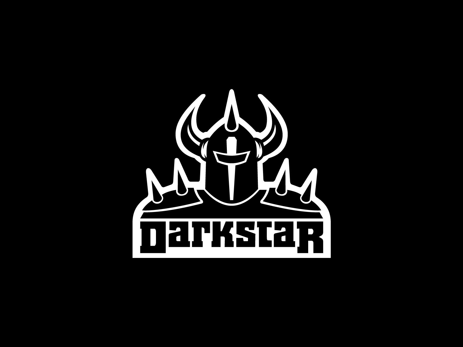 Logo Darkstar skate bianco nero, 1600x1200 900p, Laptop