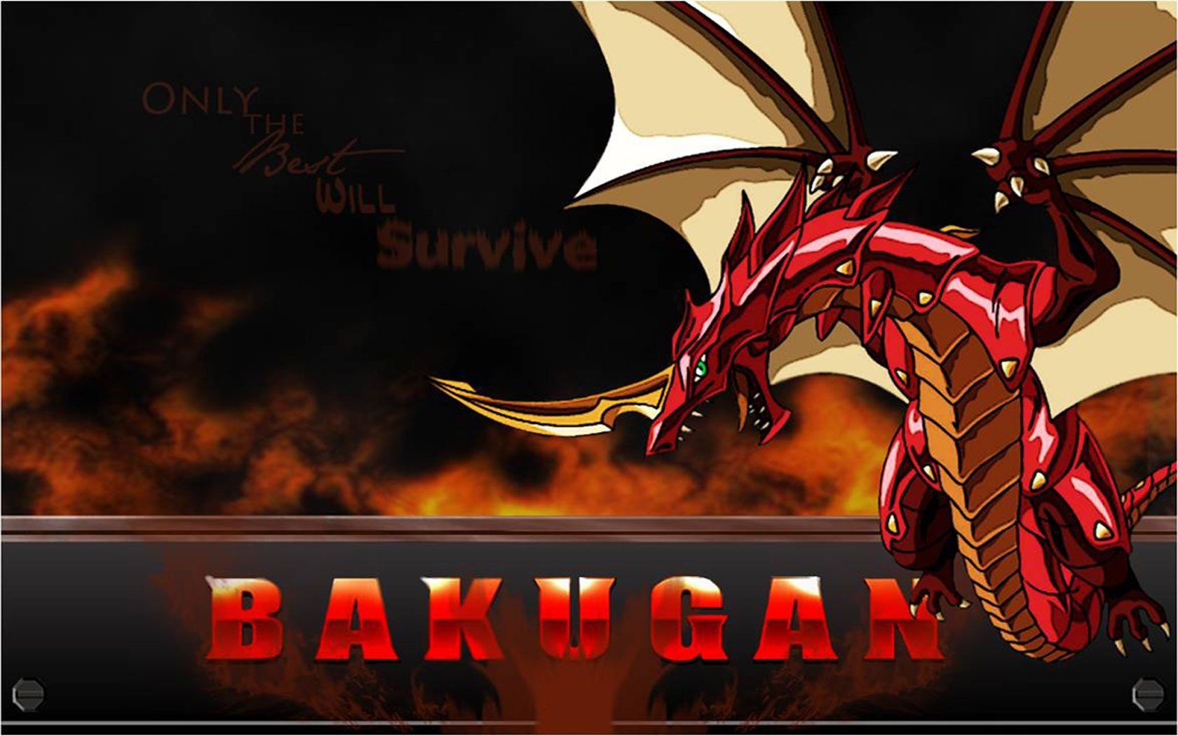 Bakugan drago rosso, 1680x1050 900p, HP Laptop