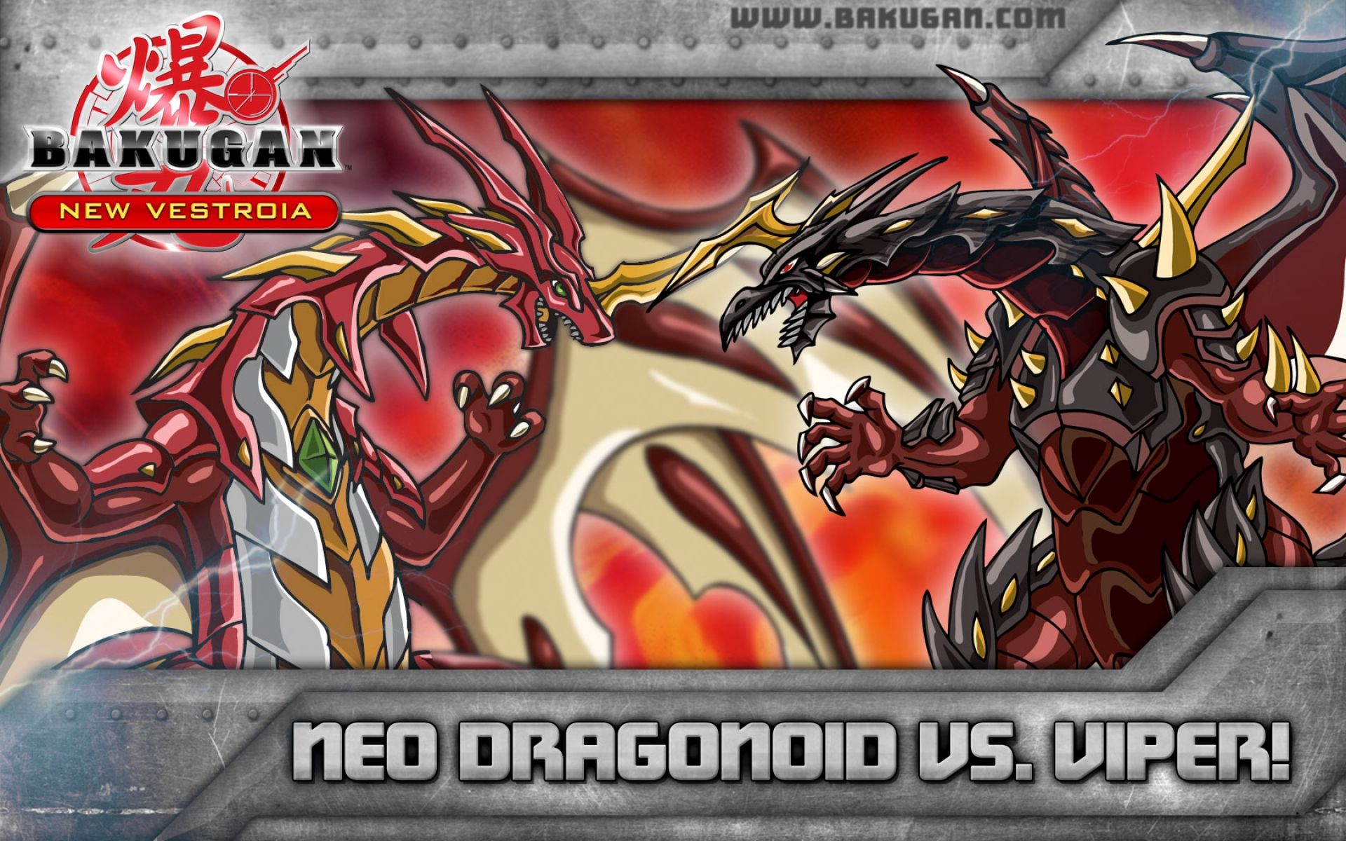 Bakugan Neo Dragonoid vs Viper, 1920x1200 Full HD+, PC Desktop