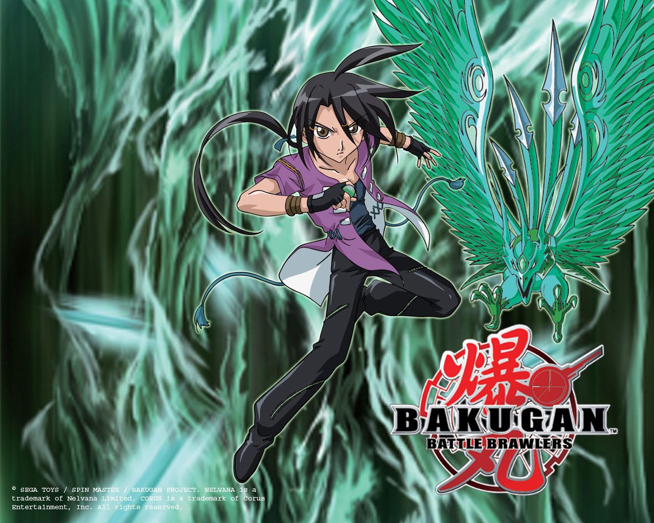 Shun Bakugan Battle Brawlers, 1280x1024 720p, PC