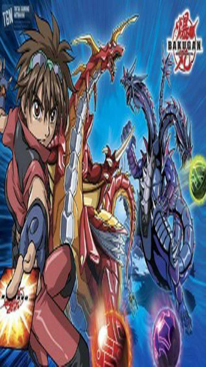 Personaggi Bakugan con creature, 720x1280 Full HD Verticale, Smartphone
