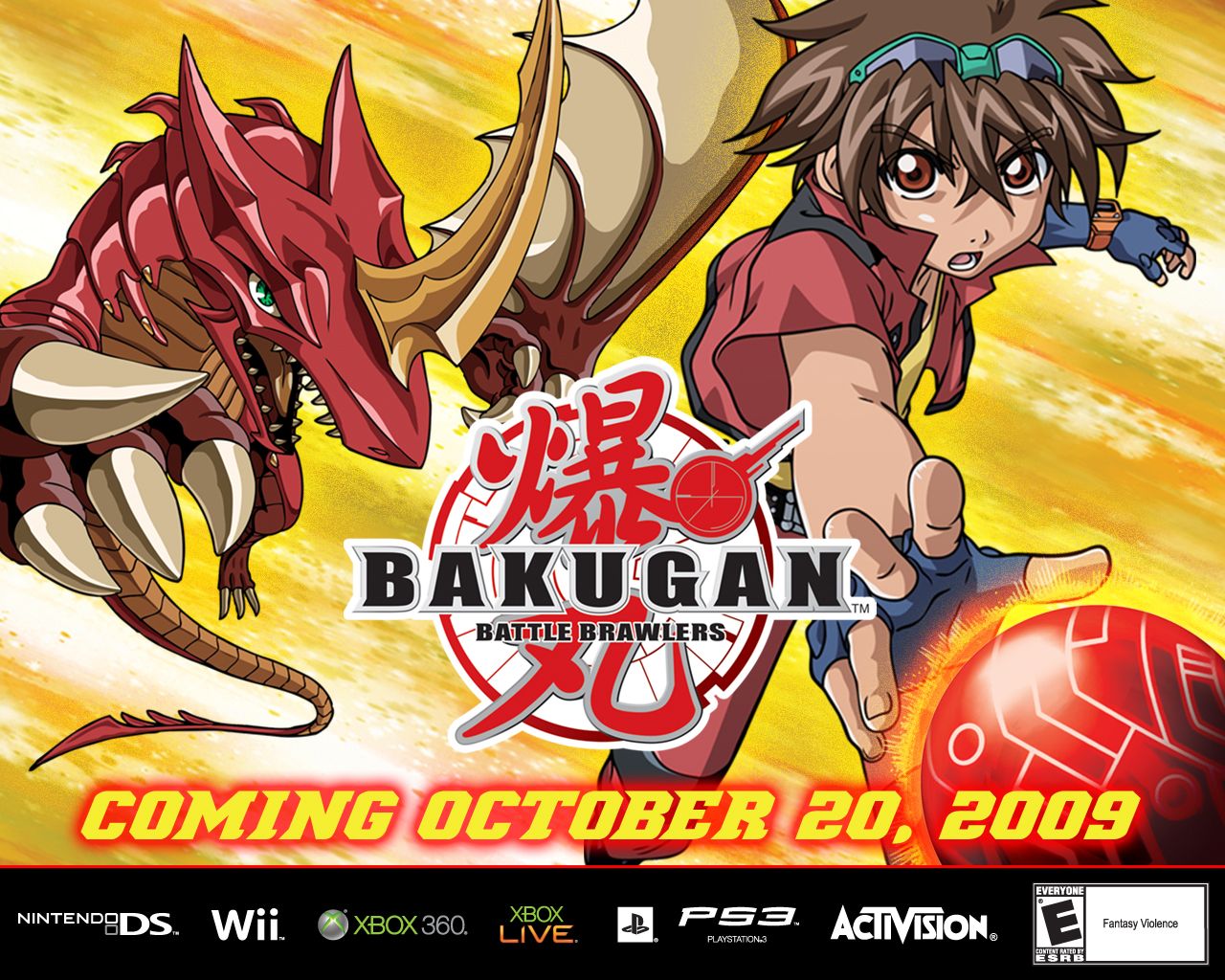 Bakugan Battle Brawlers poster, 1280x1024 HD, Desktop