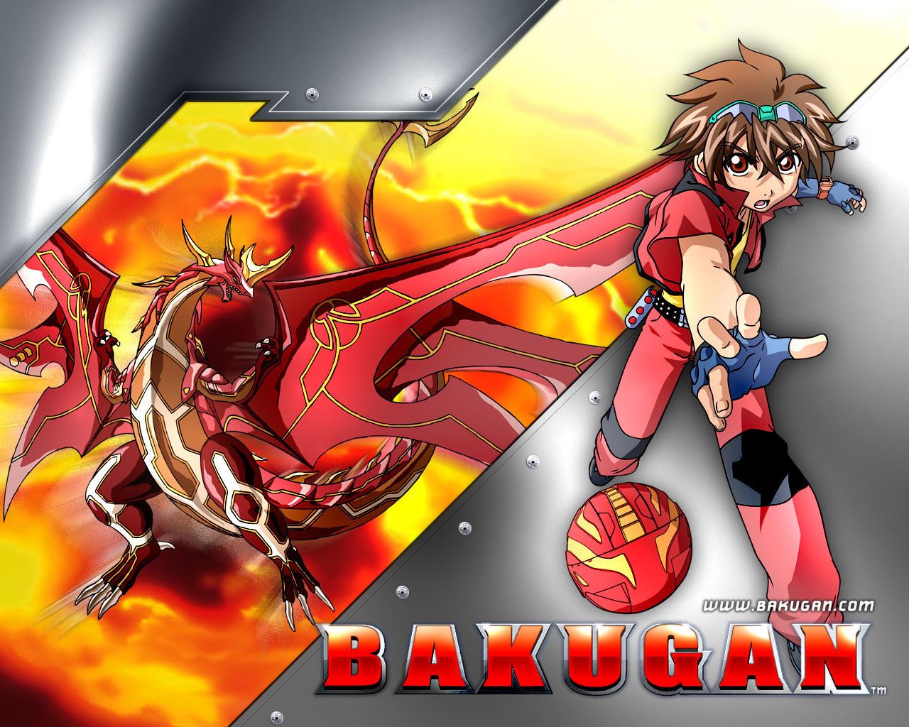 Bakugan Dan Kuso drago rosso, 1280x1024 HD, ROG Asus Laptop