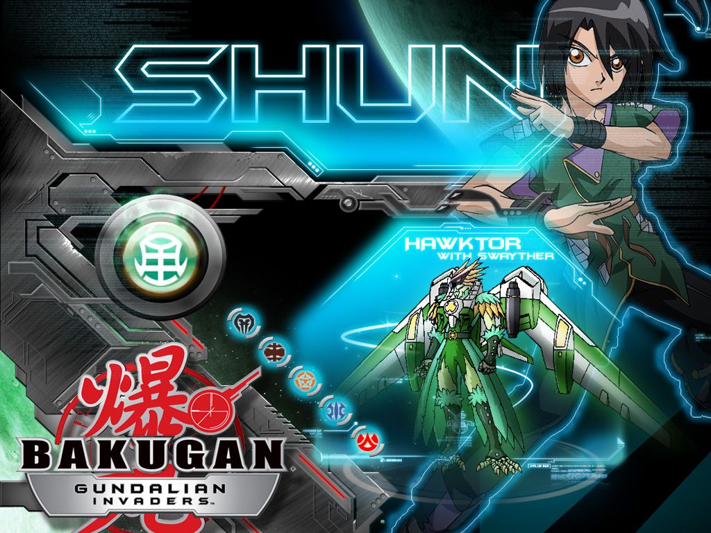 Bakugan Shun personaggio, 1024x768 HD, Desktop