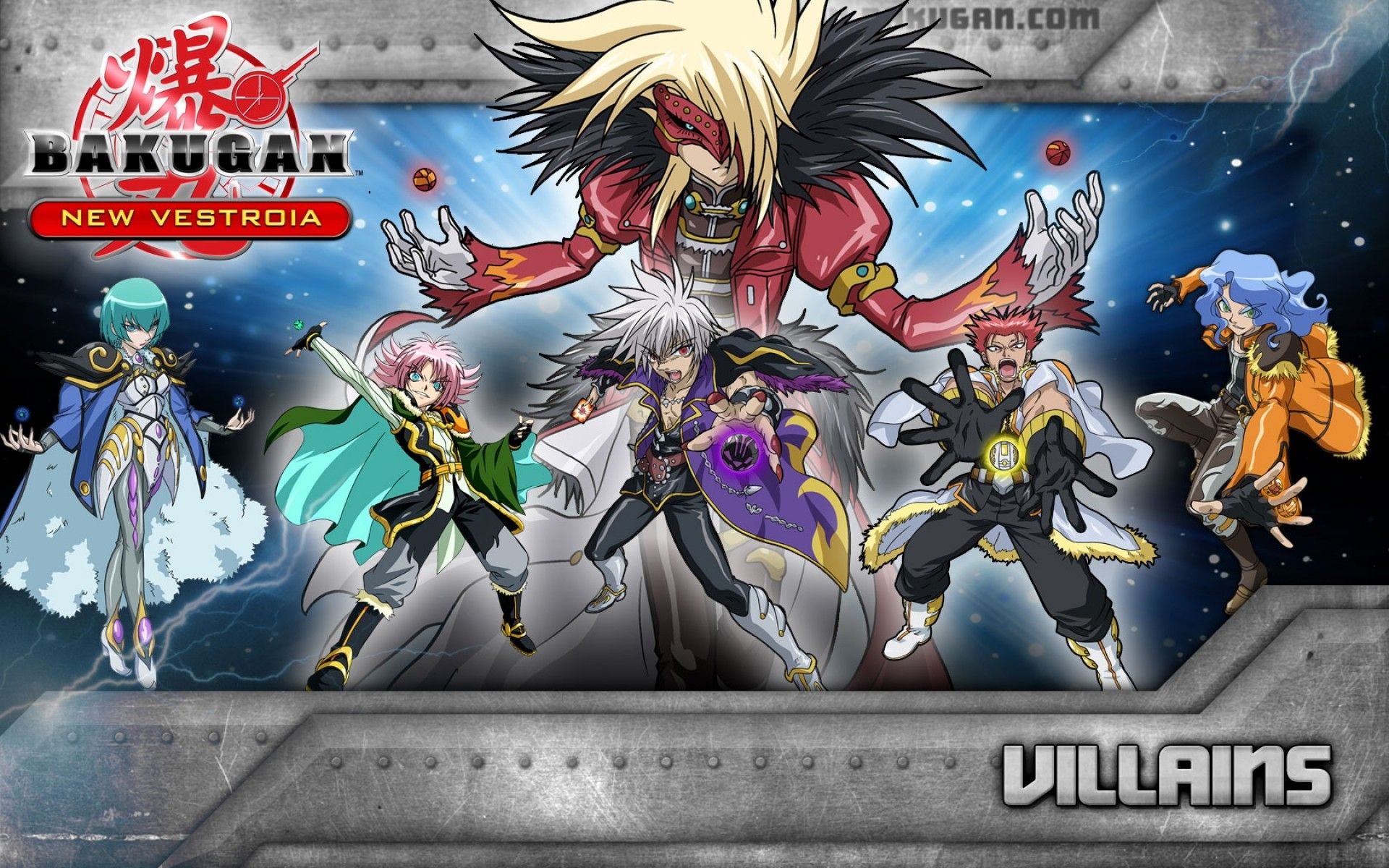 Bakugan New Vestroia villains, 1920x1200 WUXGA, Laptop
