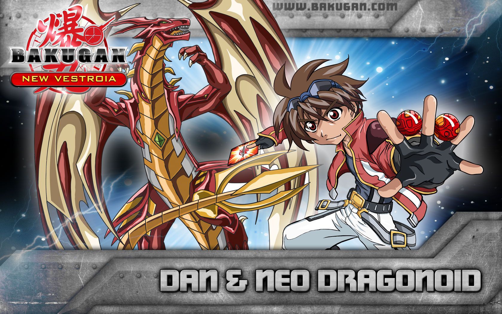 Dan e Neo Dragonoid Bakugan, 1680x1050 900p, HP Laptop