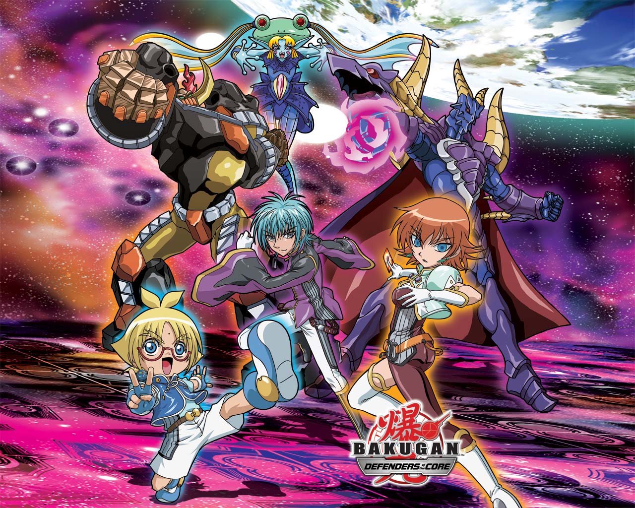 Personaggi Bakugan Battle Brawlers, 1280x1024 720p, Laptop