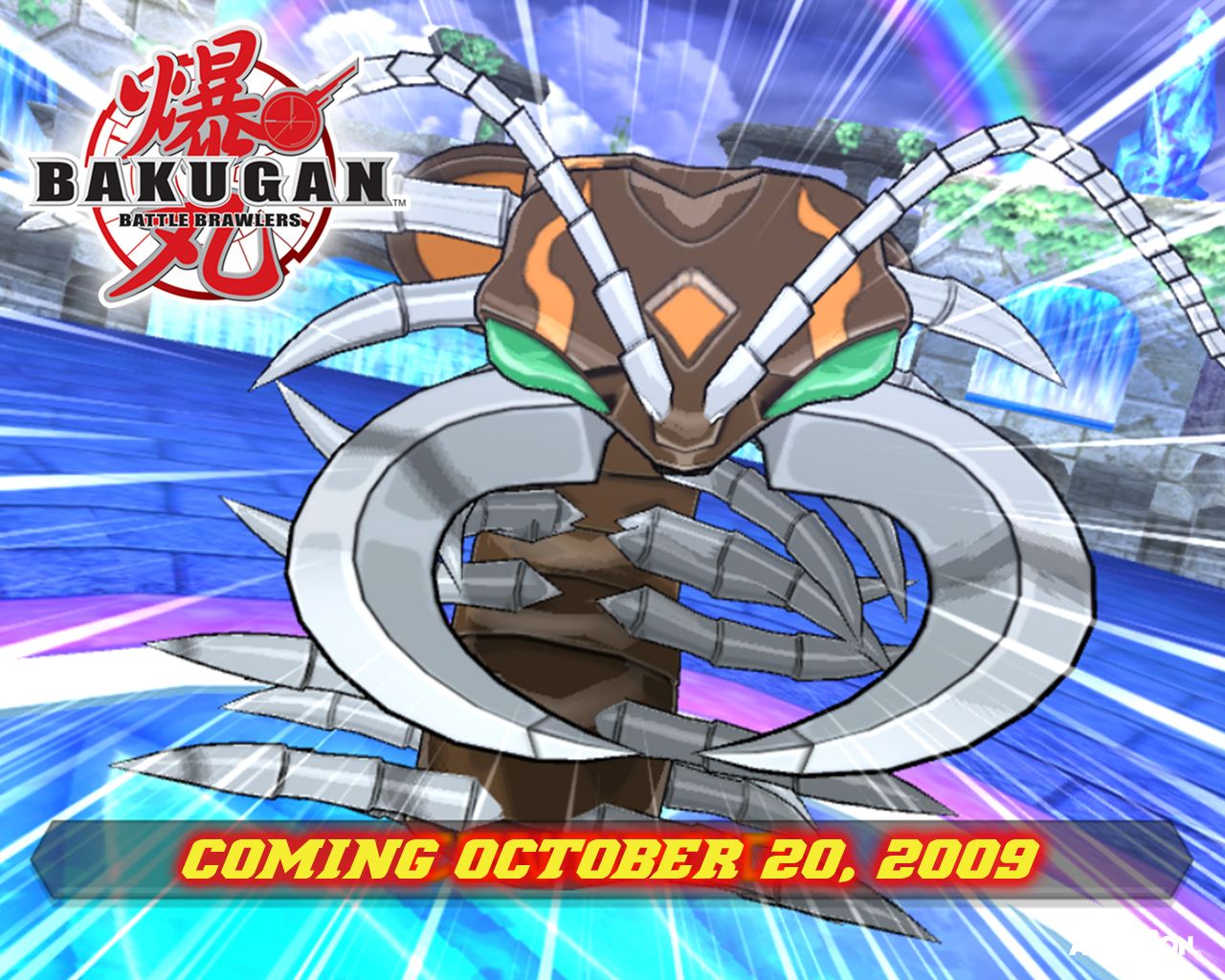 Bakugan Battle Brawlers logo, 1280x1024 720p, Lenovo Legion
