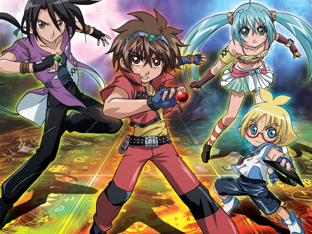Personaggi anime Bakugan gruppo, 1024x768 HD, PC