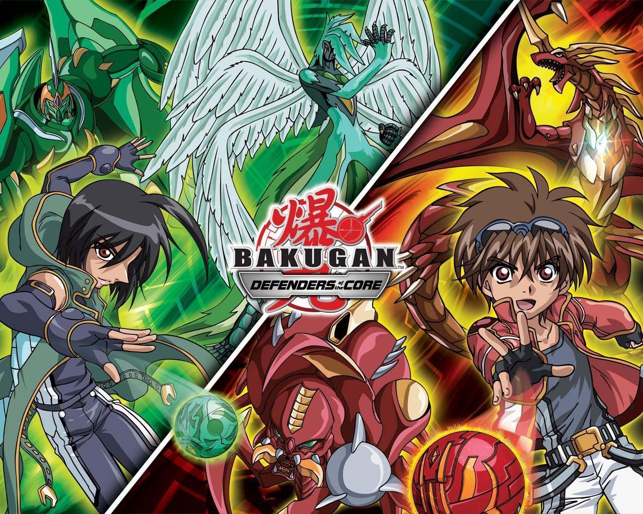 Personaggi Bakugan Defenders Core, 1280x1024 720p, PC