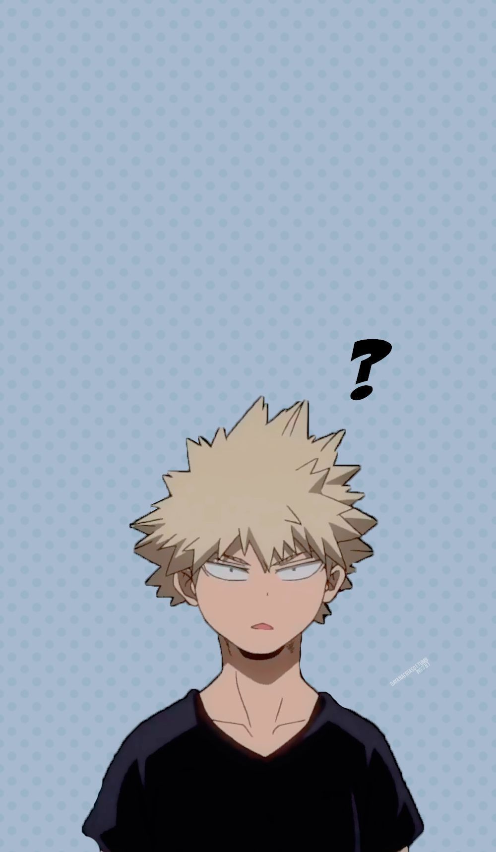 Bakugou My Hero Academia, anime shonen, 1000x1718 Verticale, Mobile