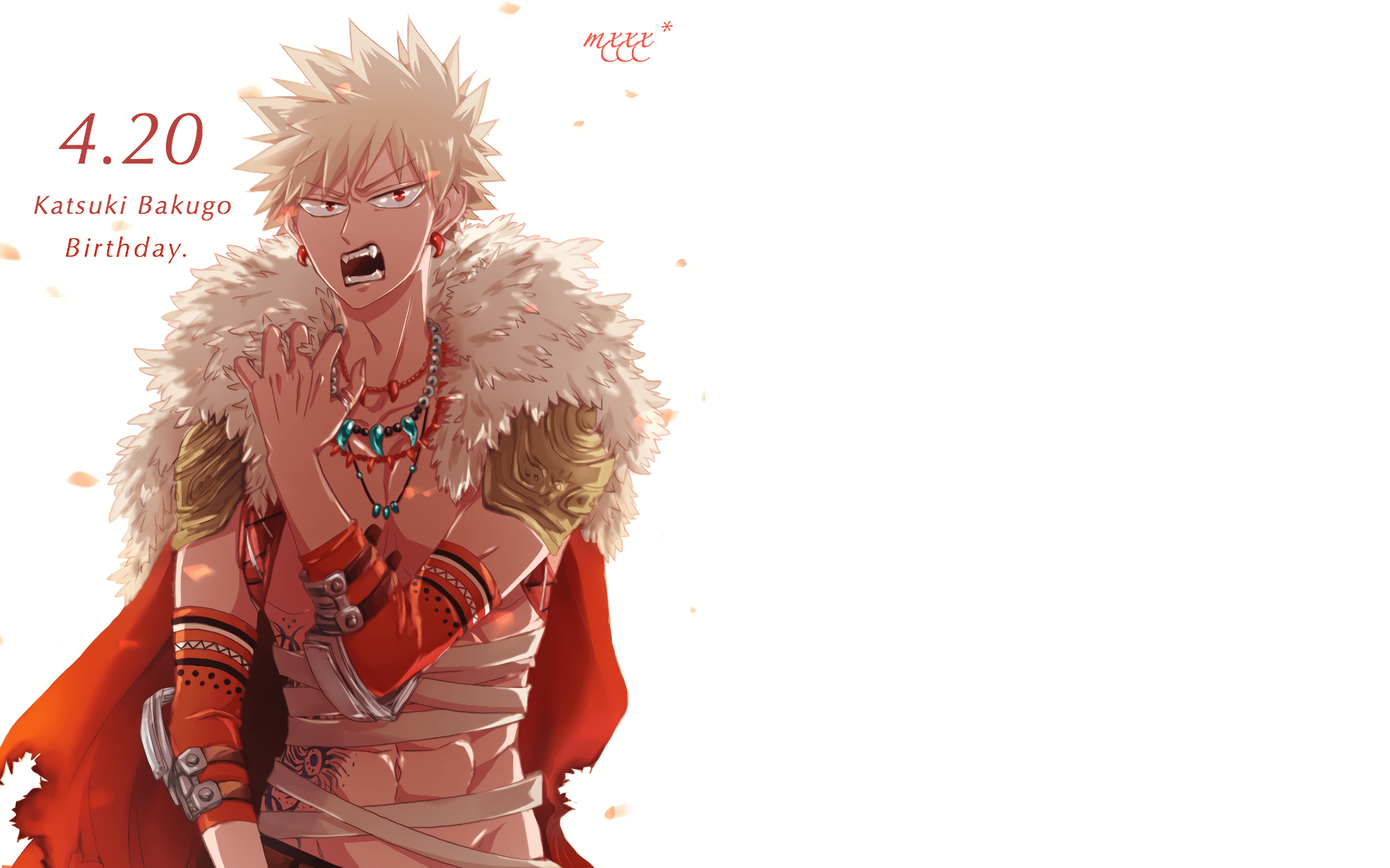 Katsuki Bakugo compleanno anime, 1920x1200 Full HD+, Monitor Gaming