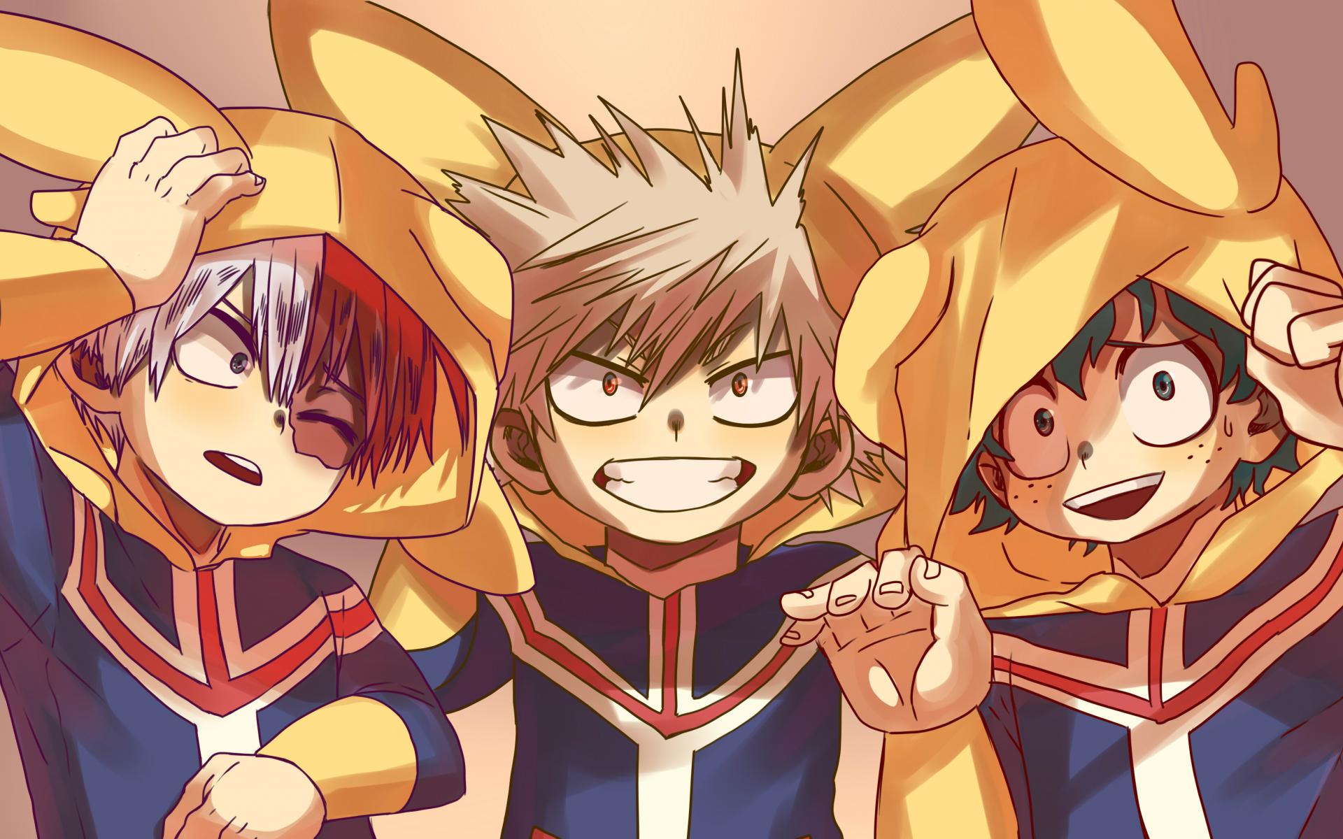 Bakugo e Deku scontro, 2560x1600 2K, Monitor Gaming