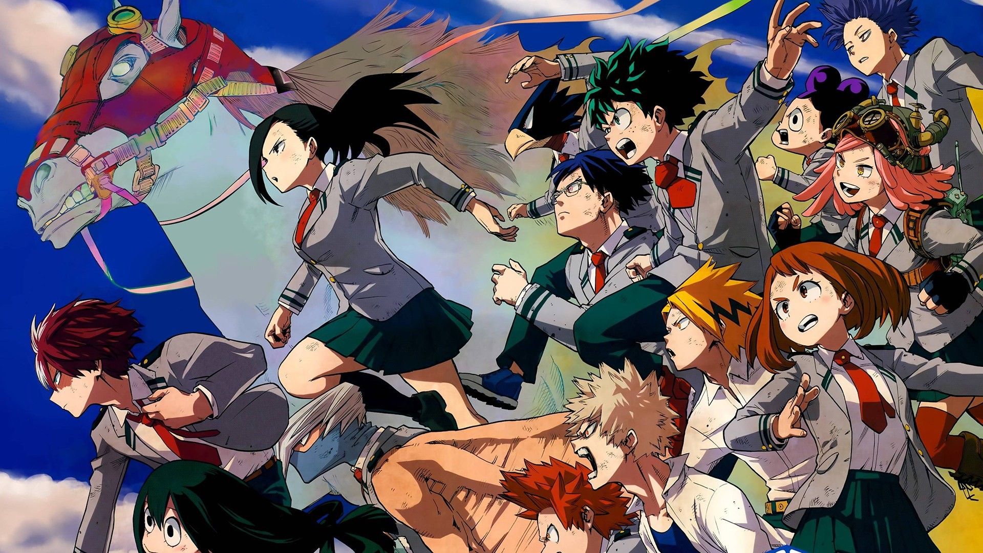 Bakugo e Kirishima, My Hero Academia, 2560x1440 2K QHD, Monitor Gaming