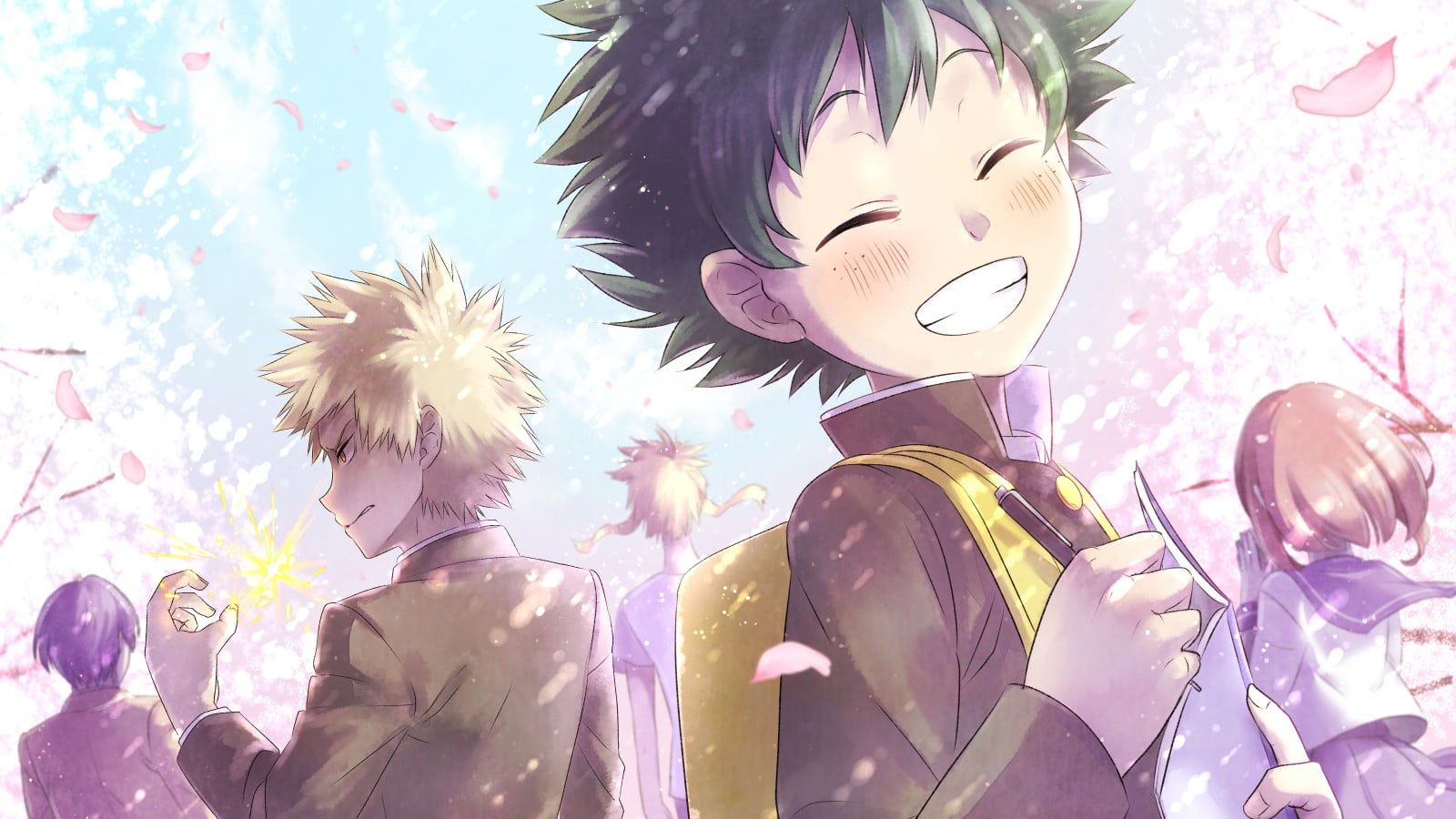 Bakugo My Hero Academia fiamme, 1024x768 HD, Monitor Gaming