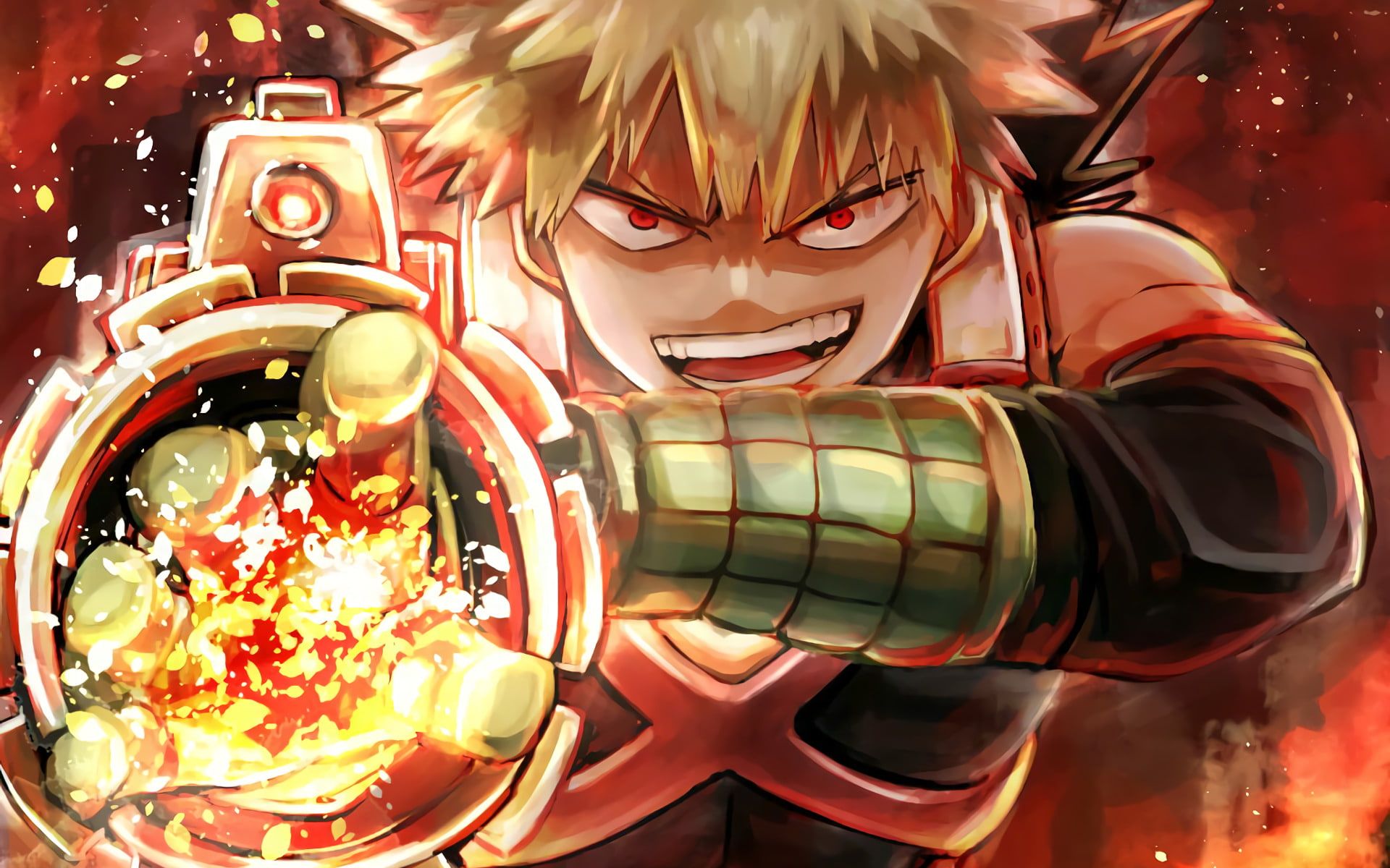 Bakugo My Hero Academia esplosione, 1920x1200 WUXGA, Monitor Gaming