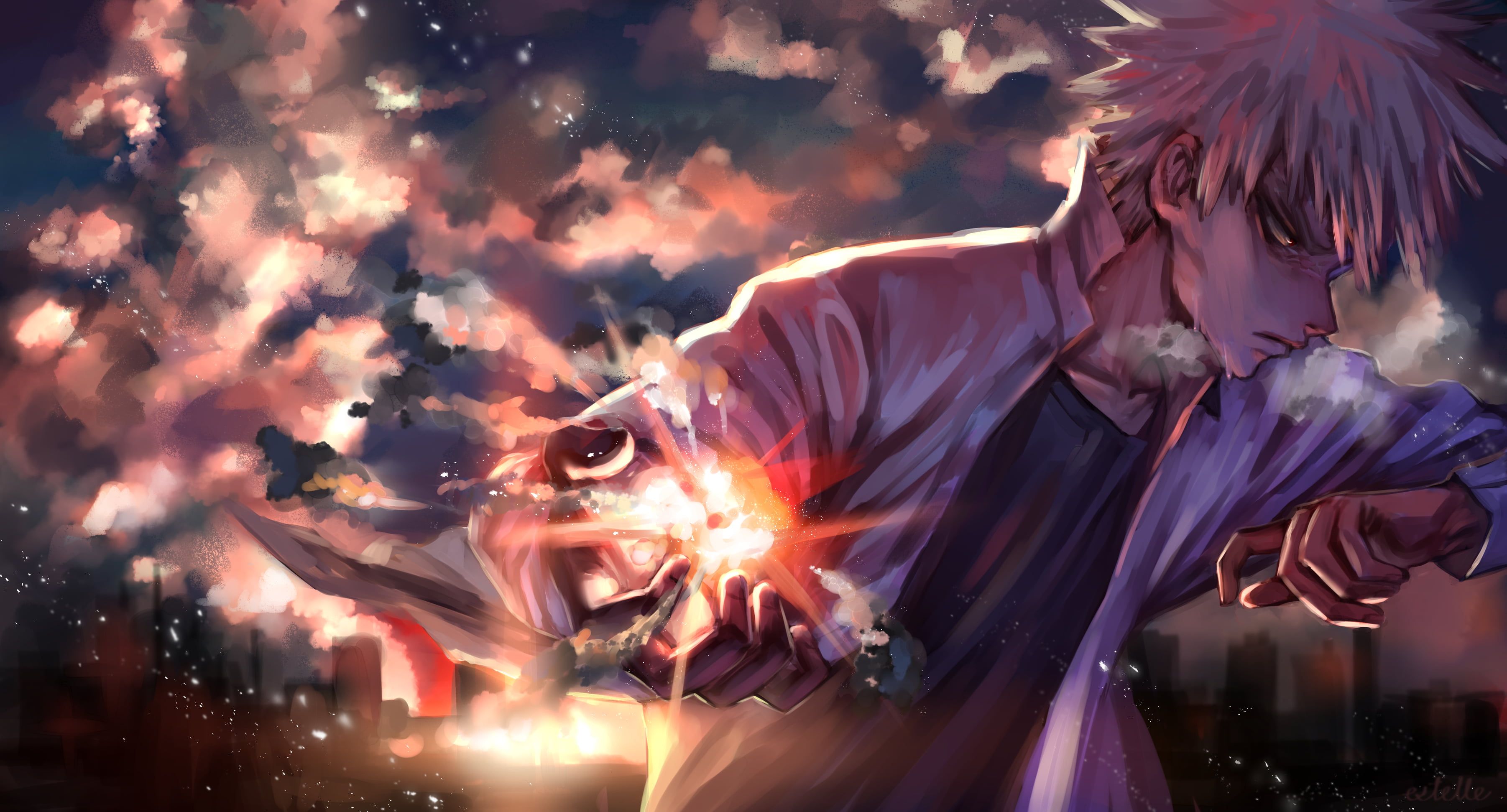 Bakugou e Deku My Hero Academia, 2862x1446 2K, Desktop