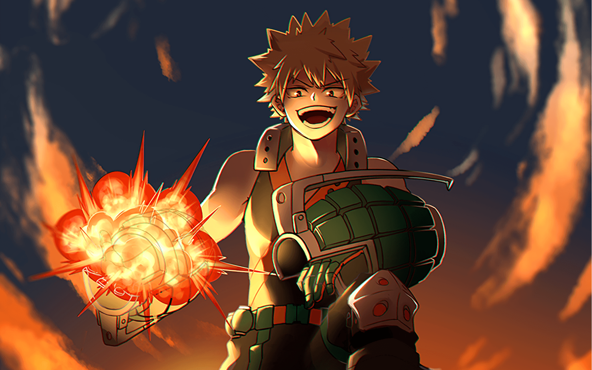 Bakugo My Hero Academia esplosione, 1920x1200 Full HD+ WUXGA, PC Desktop