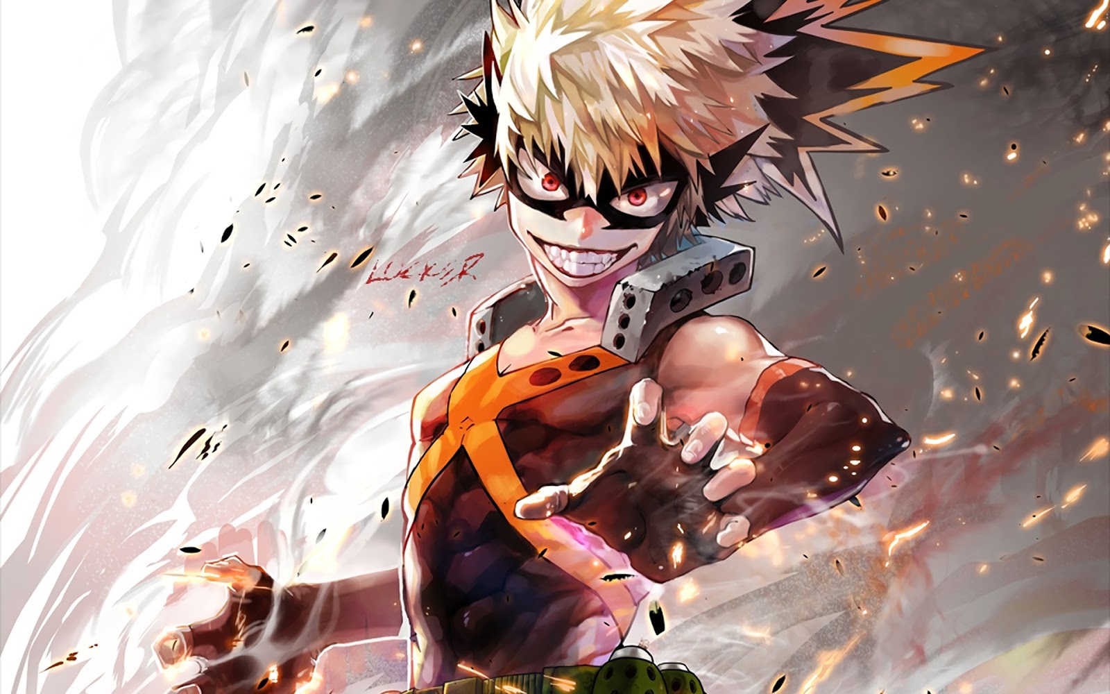 Shoto Todoroki fuoco e ghiaccio, 1280x720 HD, Notebook Gaming