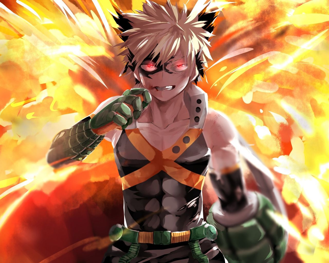 Bakugou My Hero Academia, 1600x1000 900p, MacBook Pro