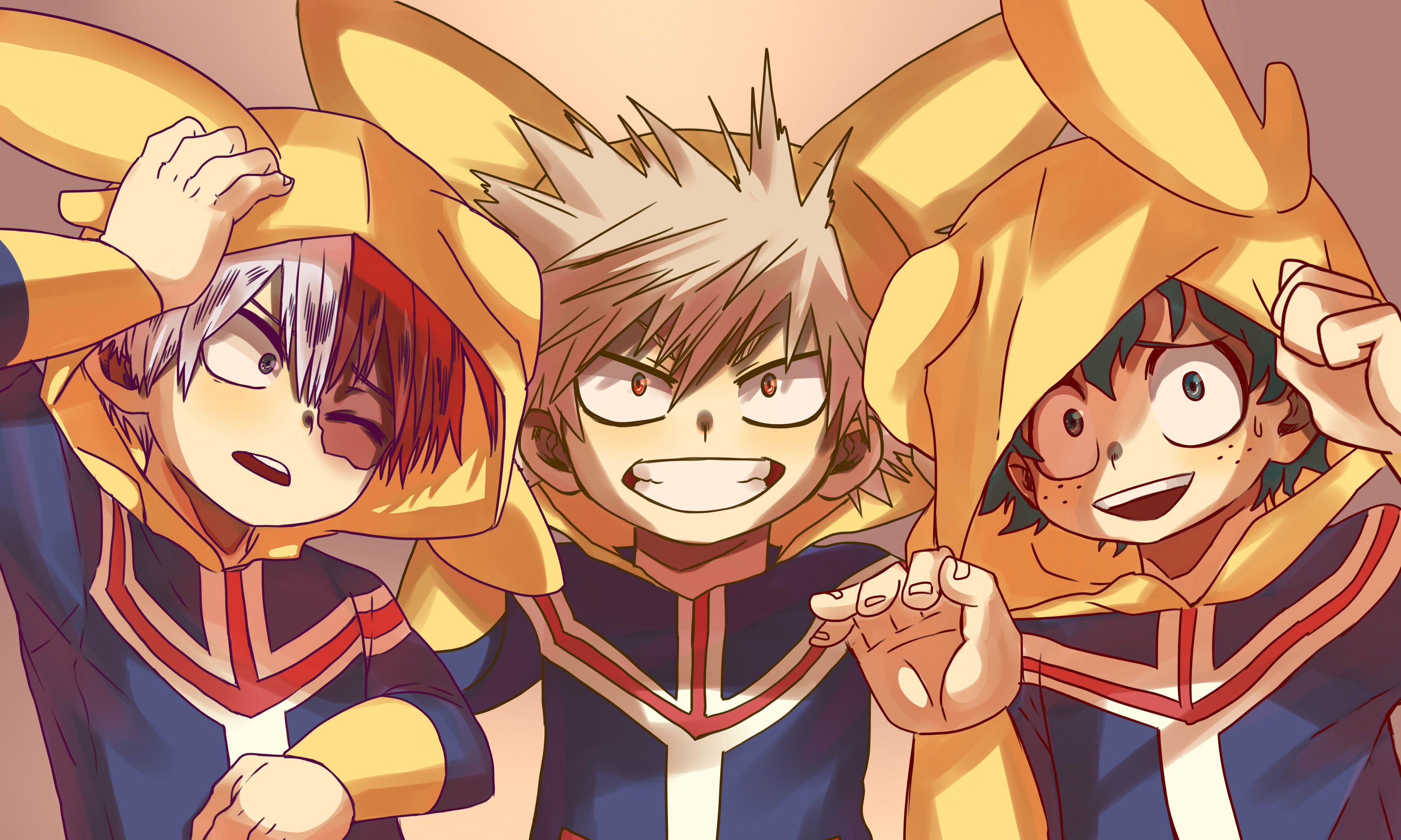 Deku e personaggi My Hero Academia, Izuku Midoriya, 1920x1252 Full HD+, Lenovo Legion