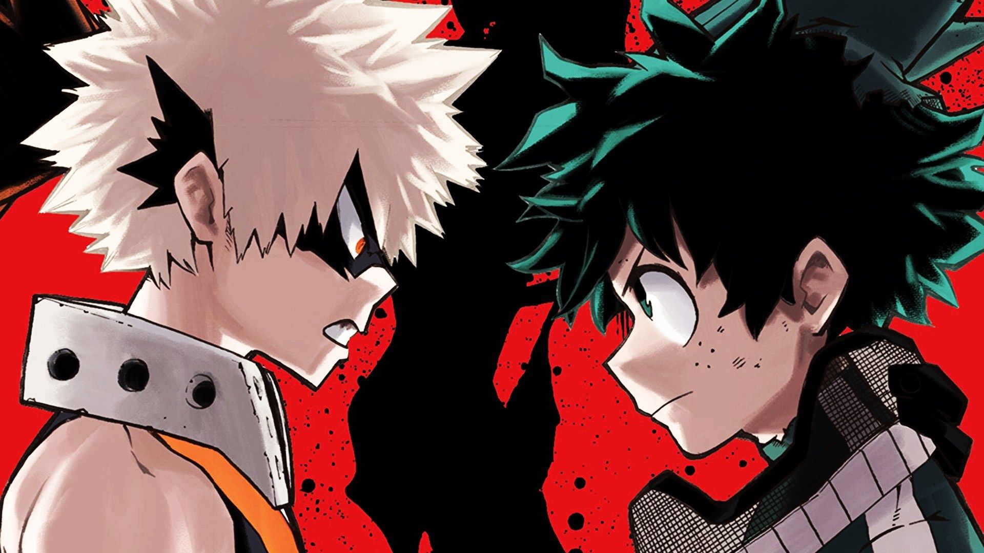 Personaggi My Hero Academia sfondo rosa, 1920x1080 Full HD 1080p, Laptop