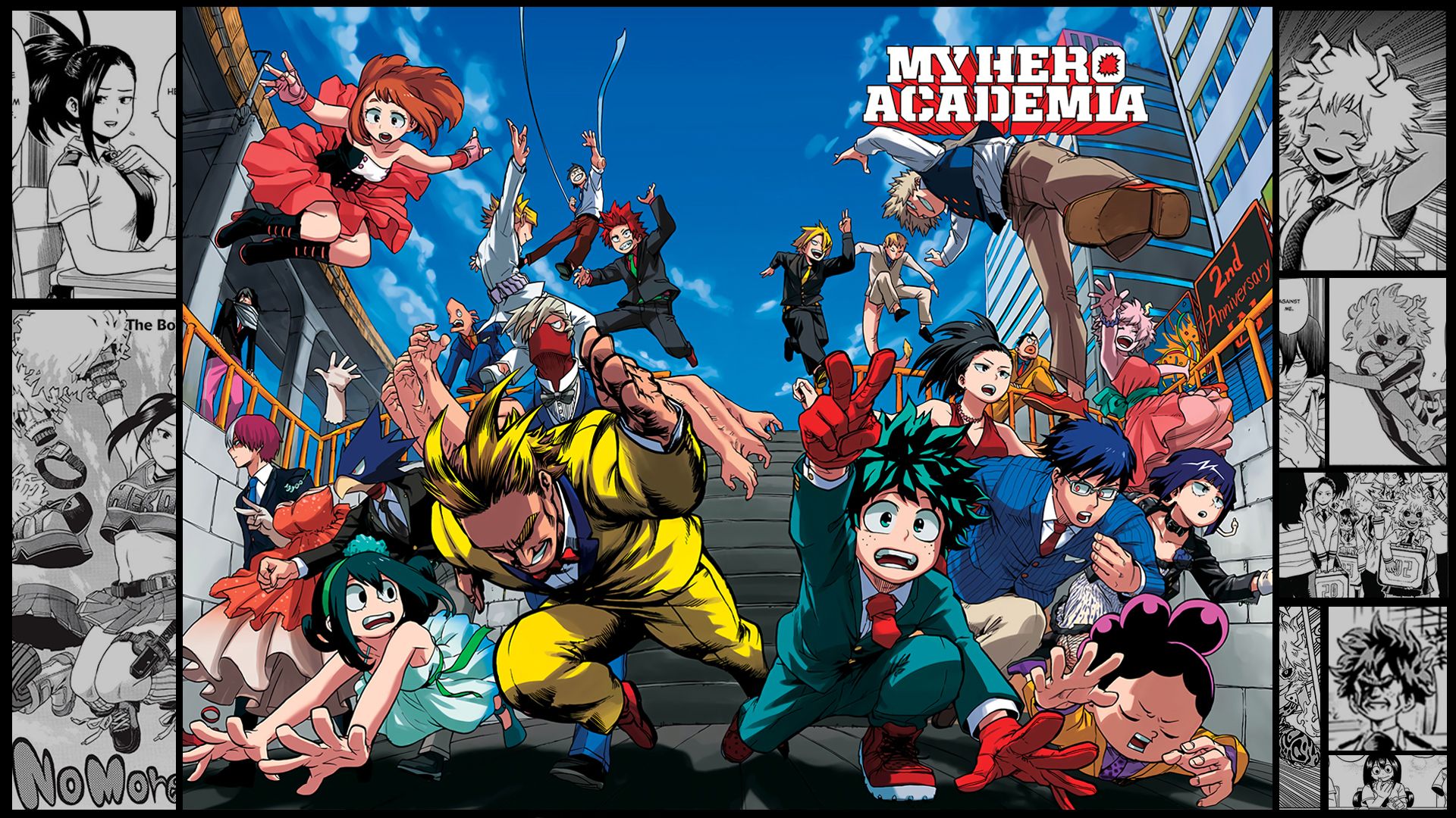 Shoto Todoroki, fuoco e ghiaccio, 1920x1200 Full HD+ WUXGA, ROG Asus Laptop