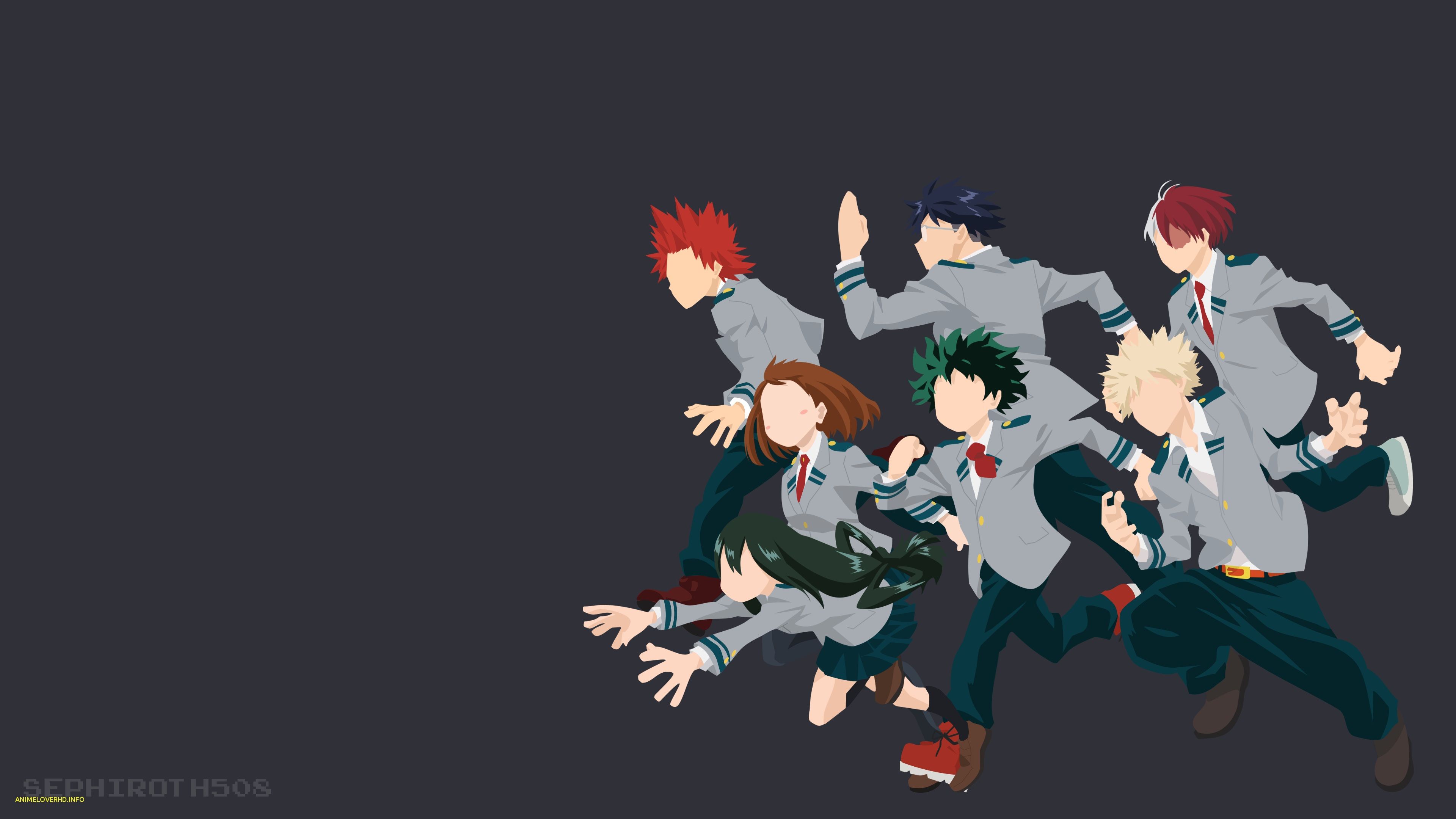Bakugou Katsuki, My Hero Academia, 1366x768 720p, HP Laptop