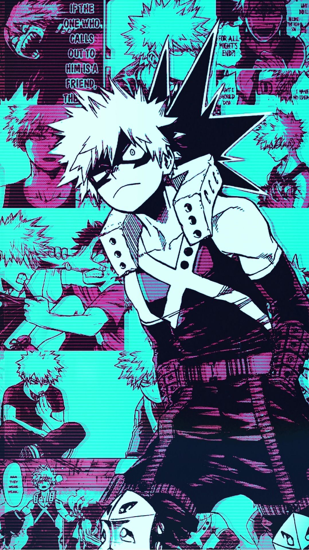 Bakugou e Midoriya scontro, 2048x1152 alta risoluzione, Laptop