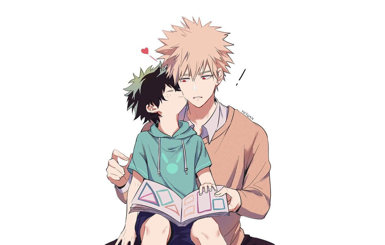 Bakugou e Deku, My Hero Academia, 1000x1000 HD, PC Desktop