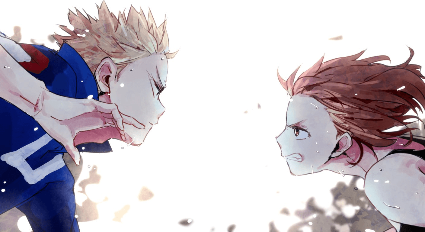 Bakugou e Deku, My Hero Academia, 2048x1152 alta risoluzione, Desktop
