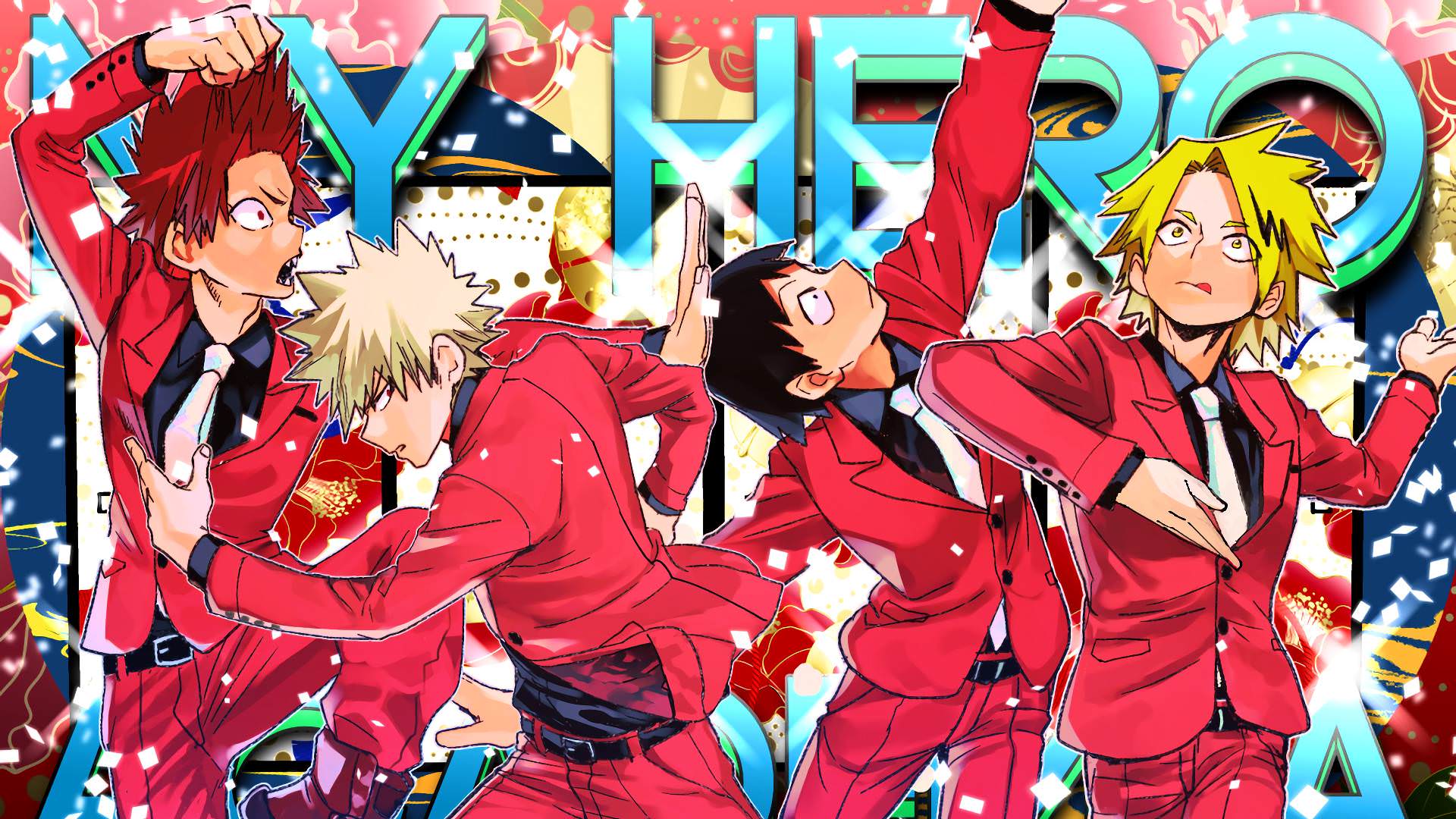 BakuSquad My Hero Academia, 1920x1080 Full HD 1080p, Desktop
