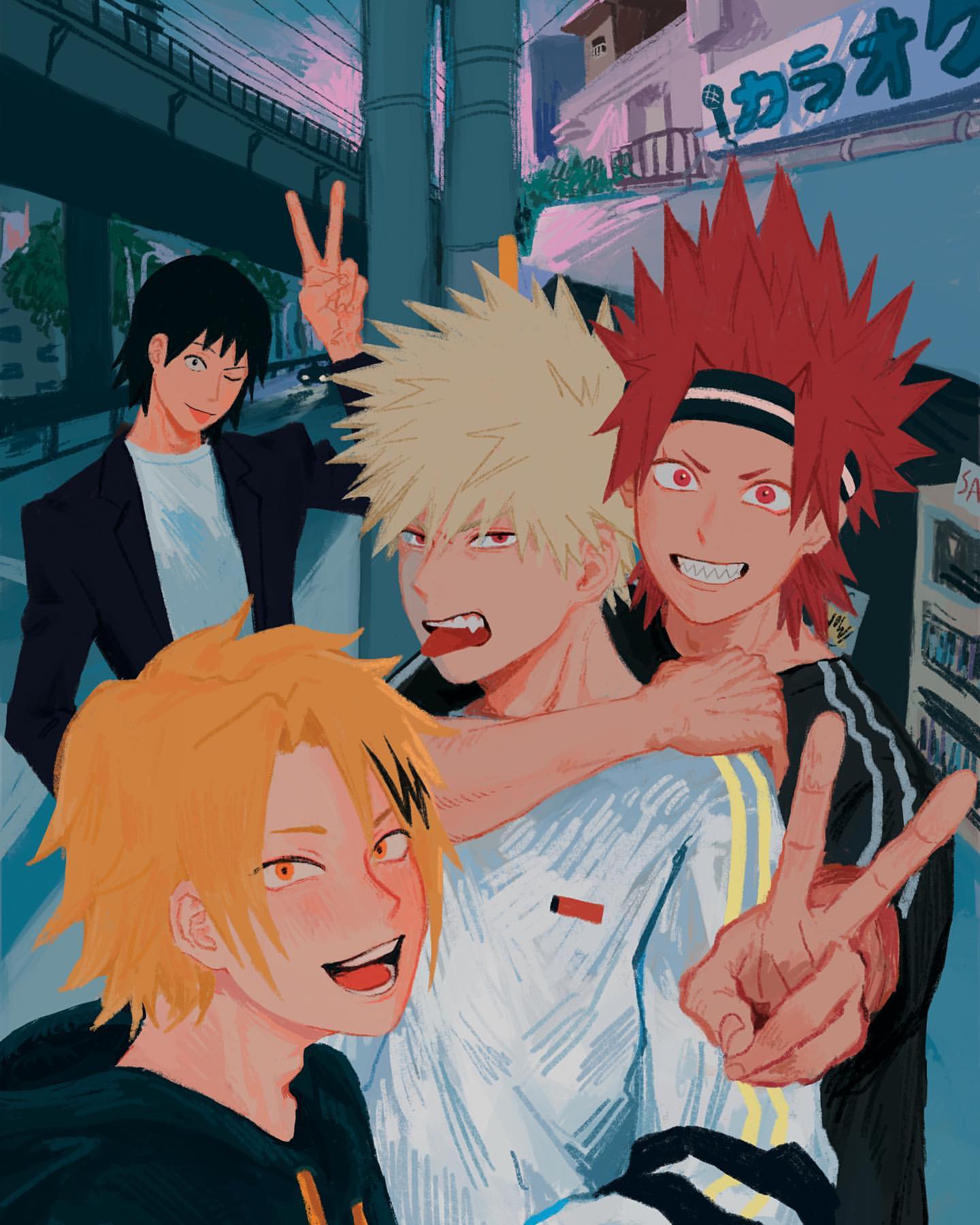 BakuSquad gruppo My Hero Academia, 1200x1100 HD, PC